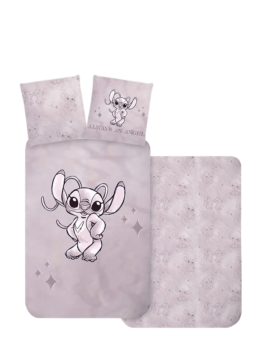 Lilo & Stitch - Bed linen Senior Lilo 6022 - 140x200, 60x63 cm - sengesett - multi coloured - 1