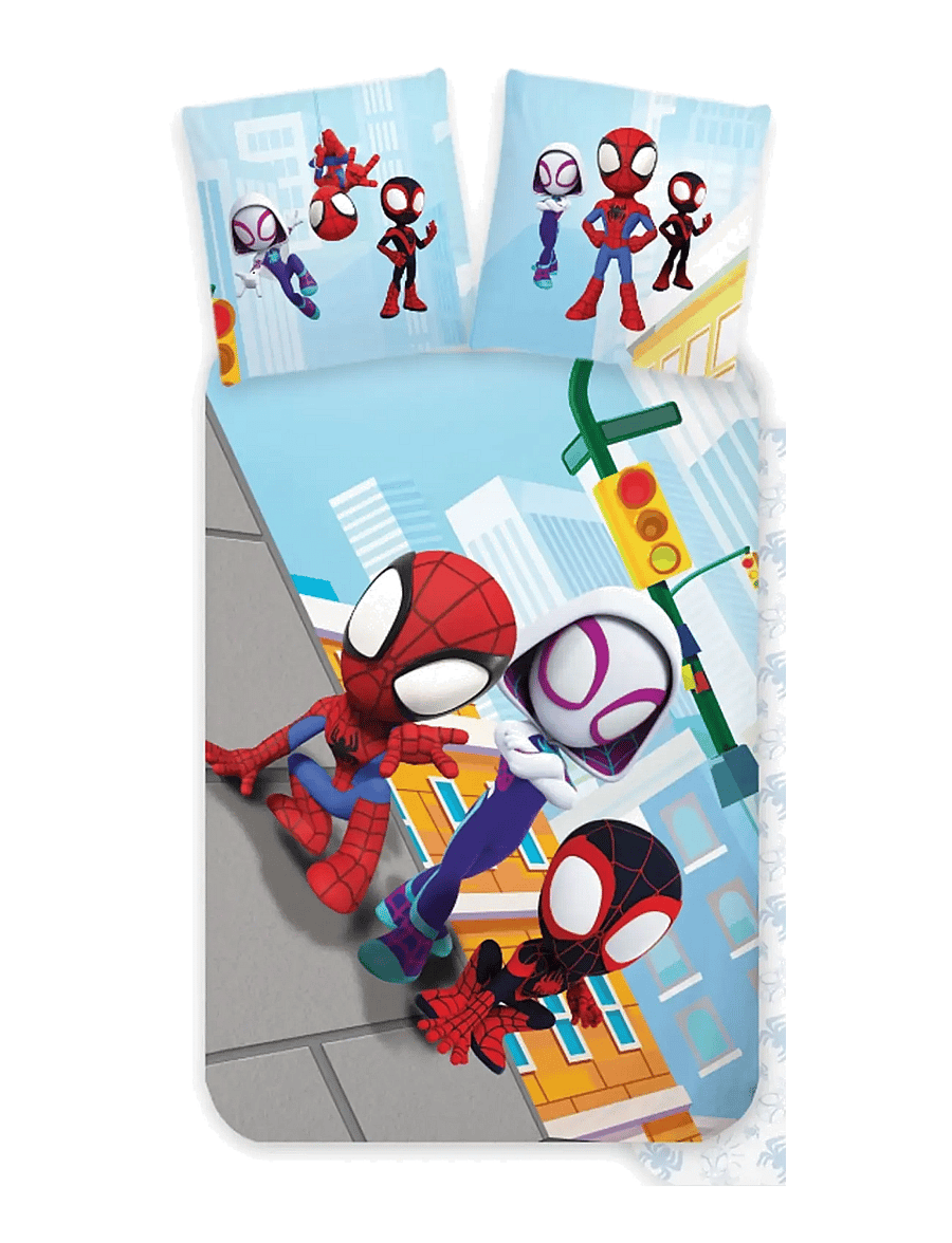 Ämblikmees - Bed linen Senior Spidey 5460 - 140x200, 60x63 cm - voodipesukomplektid - multi coloured - 1