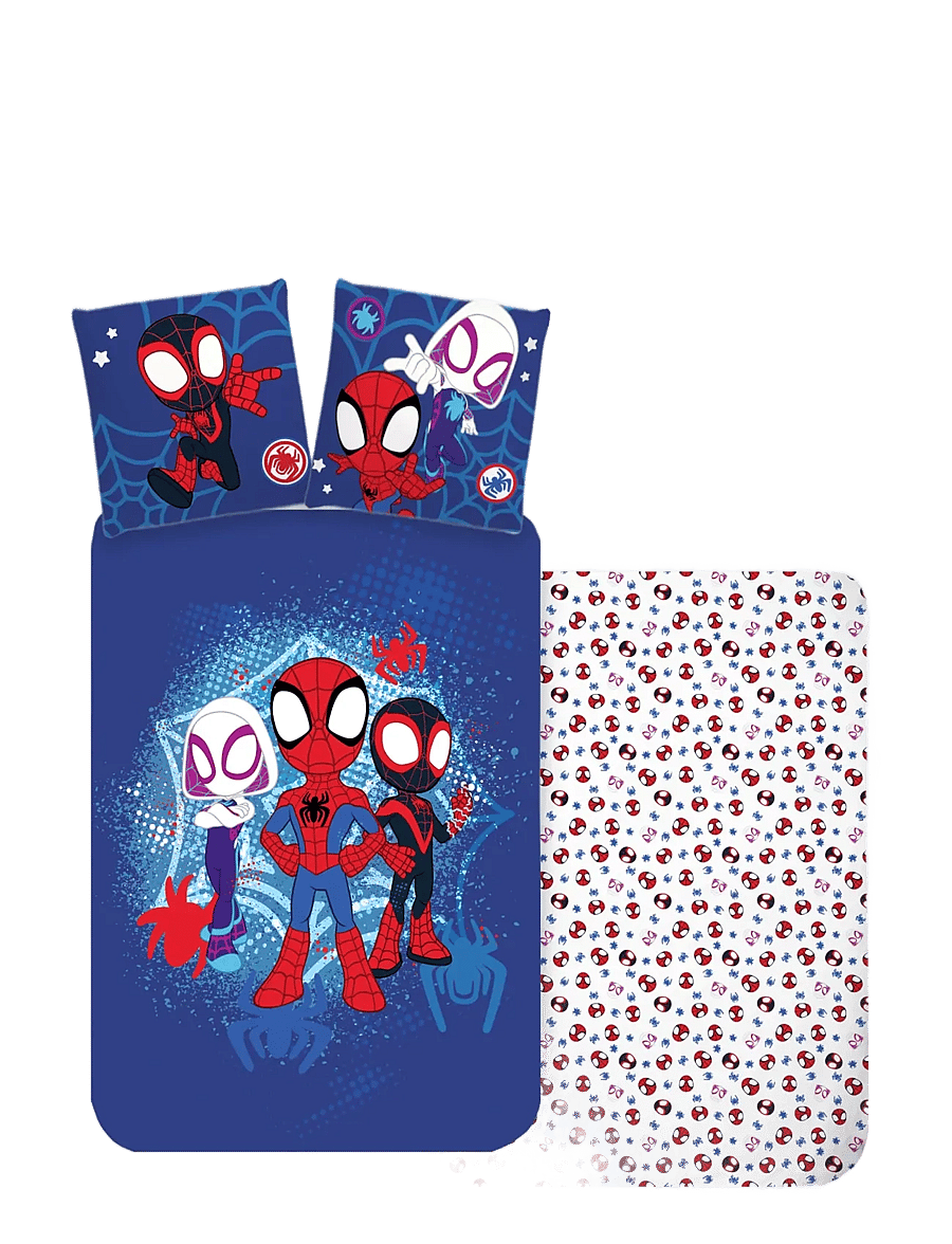 Spider-man - Bed linen Senior Spidey 5464 - 140x200, 60x63 cm - lagner - multi coloured - 1