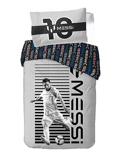 BrandMac Bed linen Senior Messi 001 - 140x200, 60x63 cm - - undefined / undefined