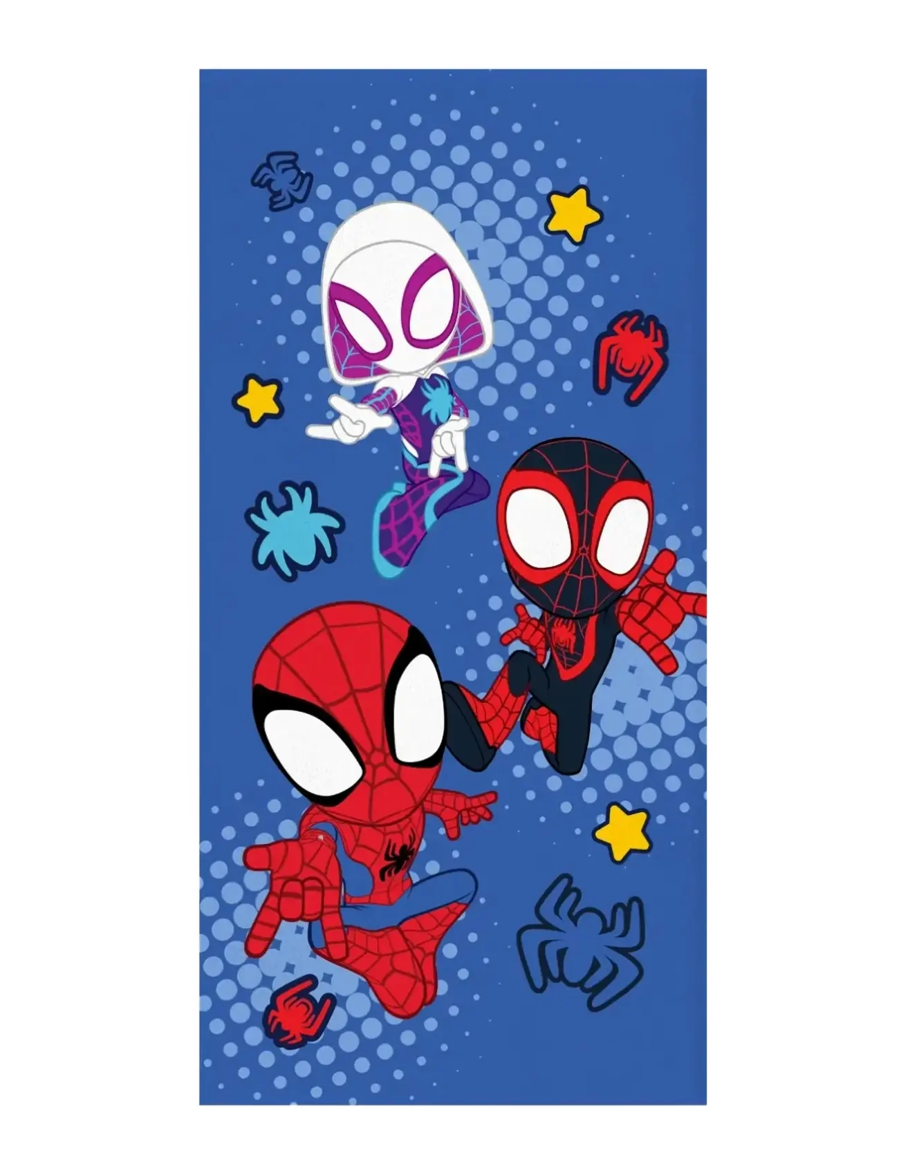Spider-man Towel Spidey 5236 - 70X140cm, 70X140 cm, Blue, Bath Time > Towels, Børn
