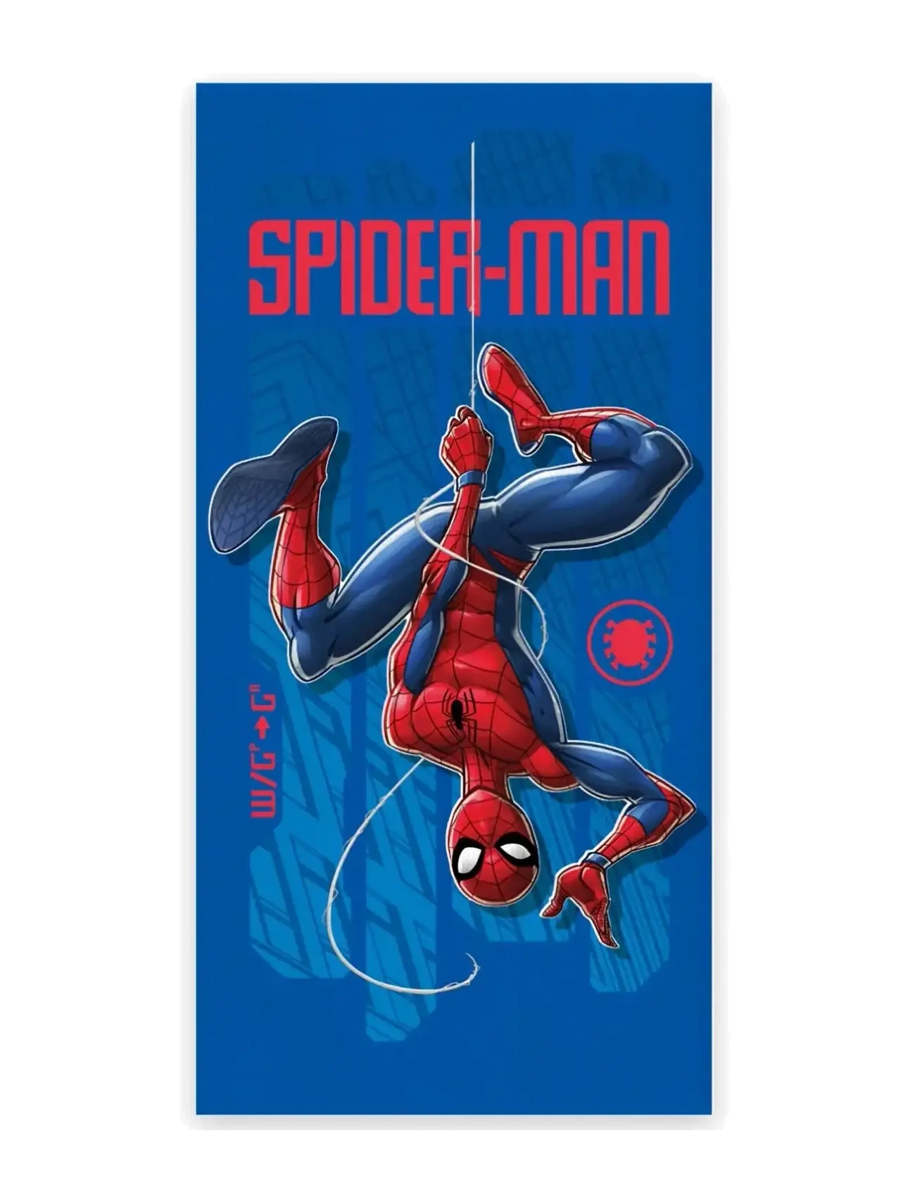 Spider-man Towel Spiderman 737 - 70X140cm, 70X140 cm, Blue, Bath Time > Towels, Børn