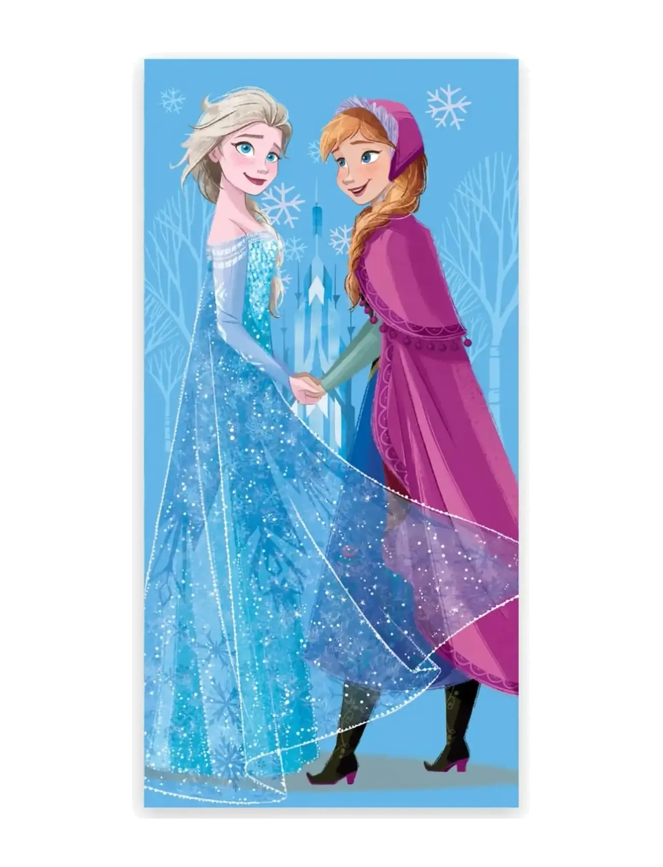 Frost Towel Frozen 749 - 70X140cm, 70X140 cm, Blue, Bath Time > Towels, Børn