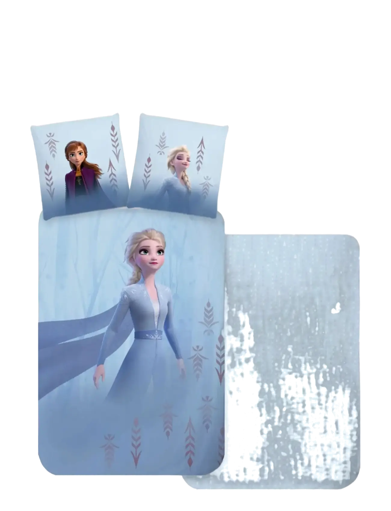 Frost Bed Linen Frozen 1939 100X140, 40X45 Cm, 100X140.40X45 cm, Sleep Time, Blau - Sets, Kinder