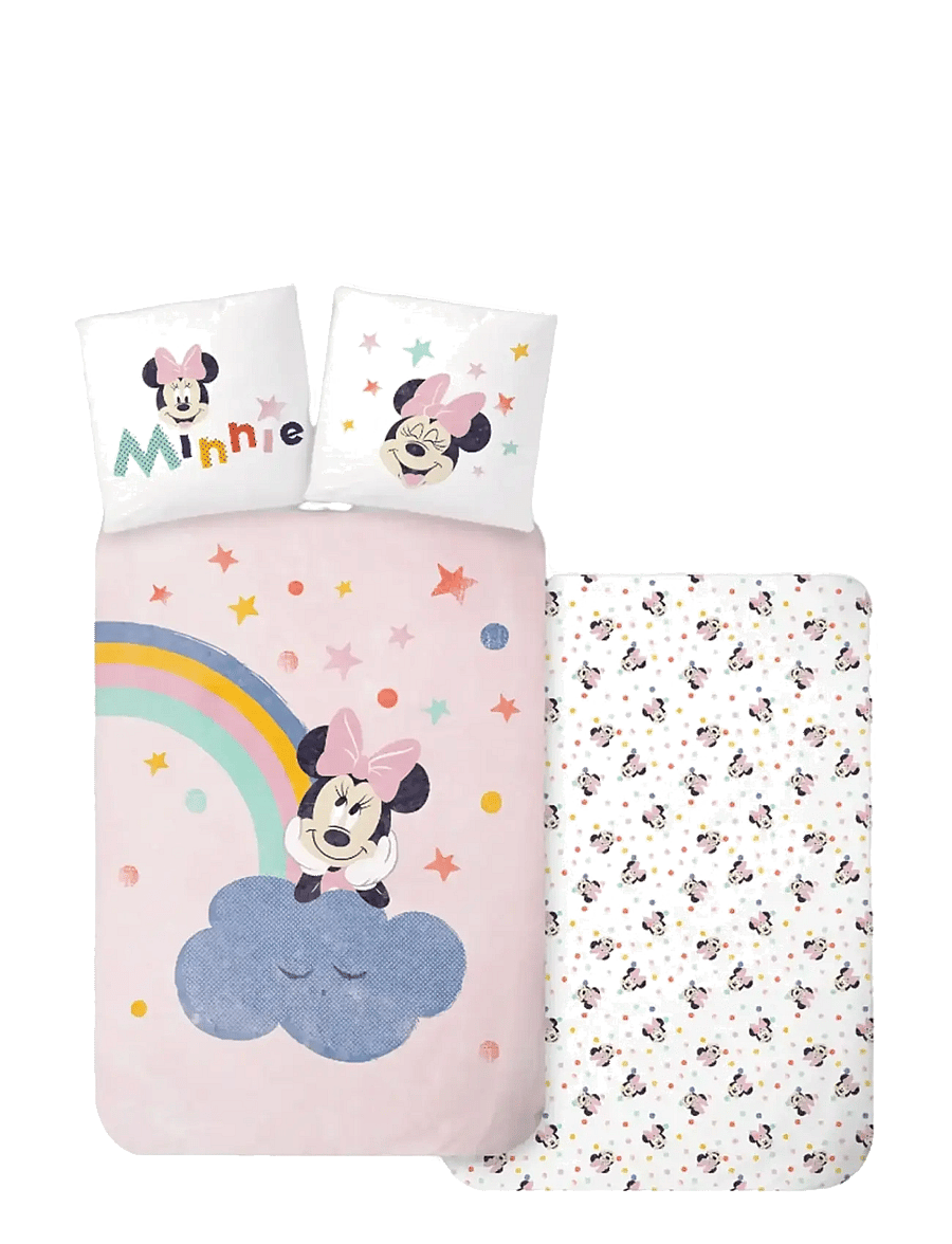 Minnie Mouse - Bed linen Minnie 3394 - 100x140 40x45 cm - sengesæt - multi coloured - 0