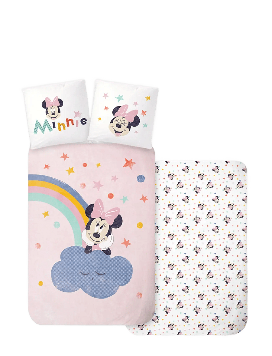 Minnie Mouse - Bed linen Minnie 3394 - 100x140 40x45 cm - sengesæt - multi coloured - 1