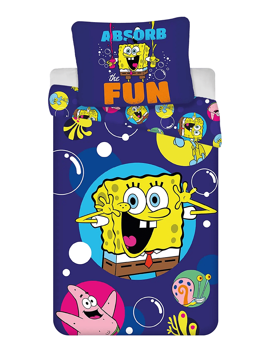 BrandMac - Bed linen Sponge Bob 1002 -140x200, 60x63 cm - bettwäsche-set - multi coloured - 0