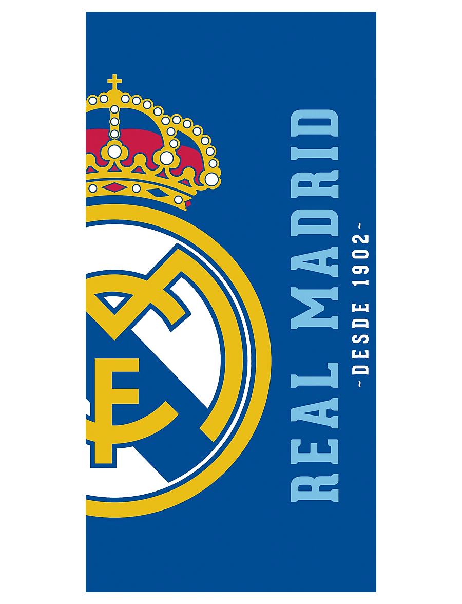 Jalgpall - Towel Real Madrid 13377 - 70x140cm - rätikud - multi coloured - 0