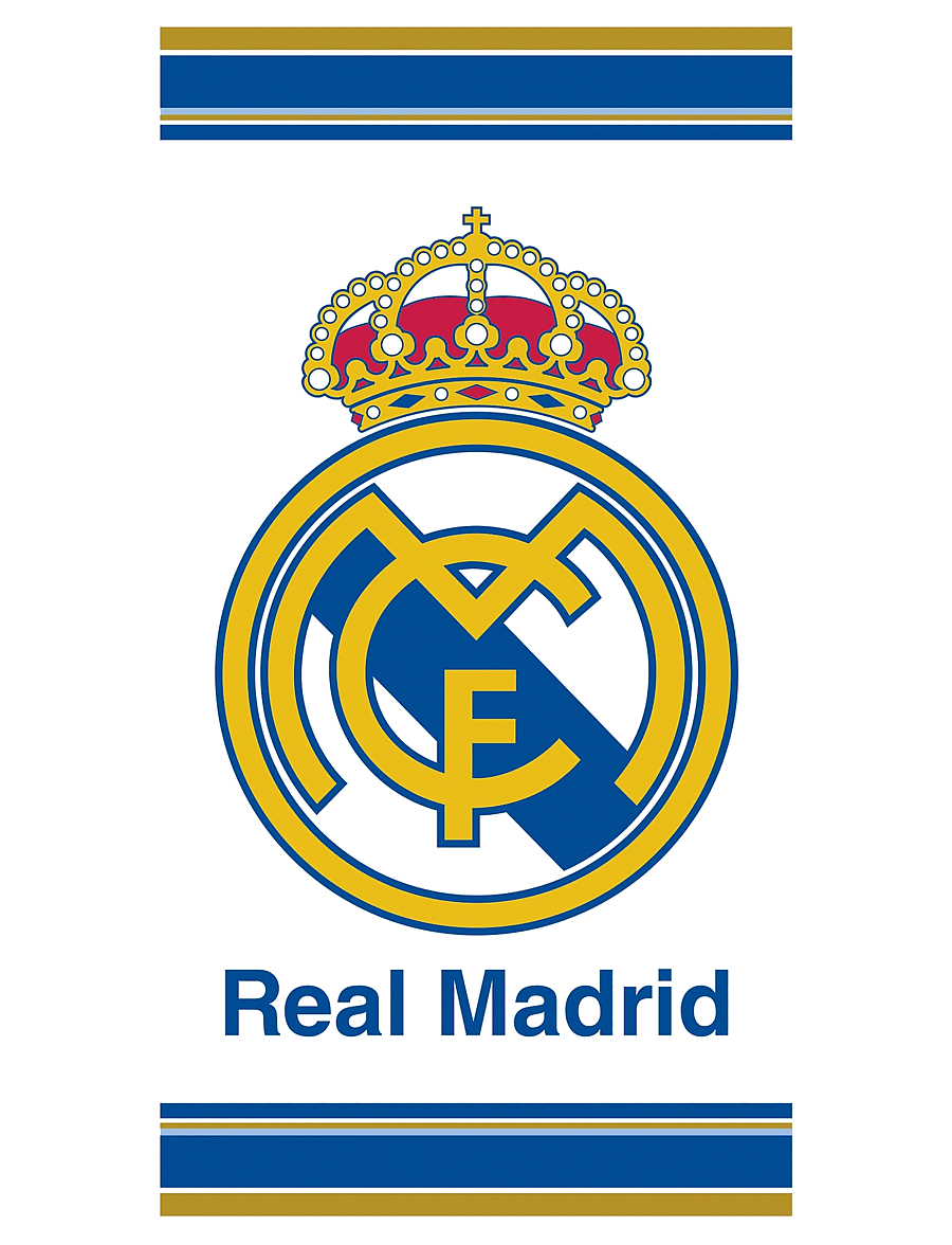 Futbolas - Towel Real Madrid 13378 - 70x140cm - rankšluosčiai - multi coloured - 0