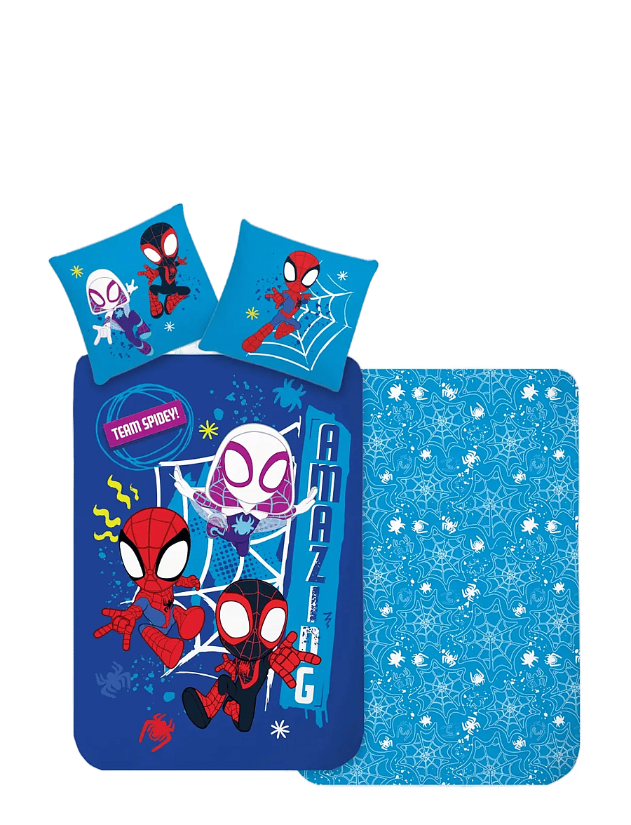 Spider-man - Bed linen Senior Spidey 1353 - 140x200, 60x63 cm - komplety pościeli - multi coloured - 0
