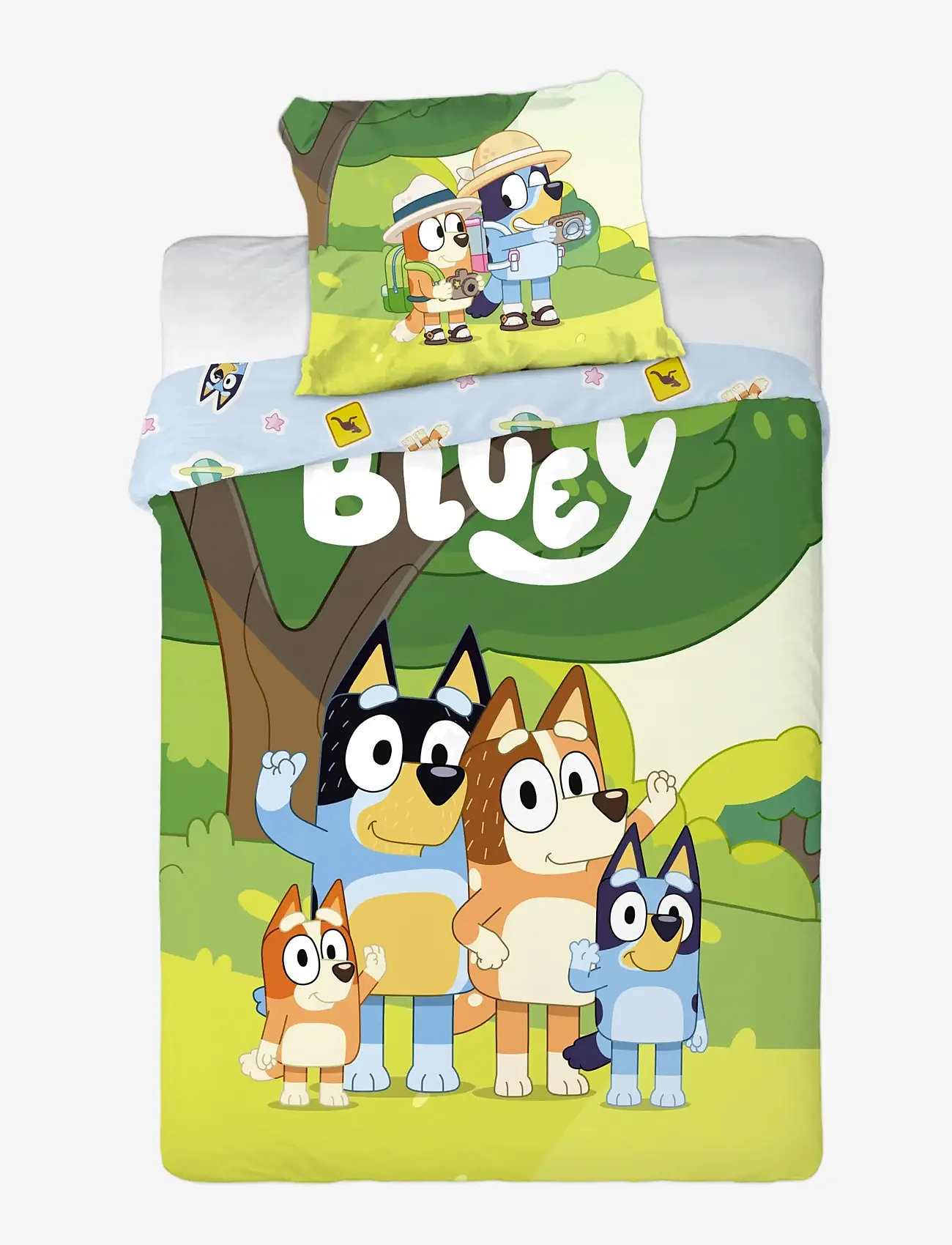 BrandMac - Bed linen Bluey 007 - 100x140, 40x45 cm - påslakanset - multi coloured - 0