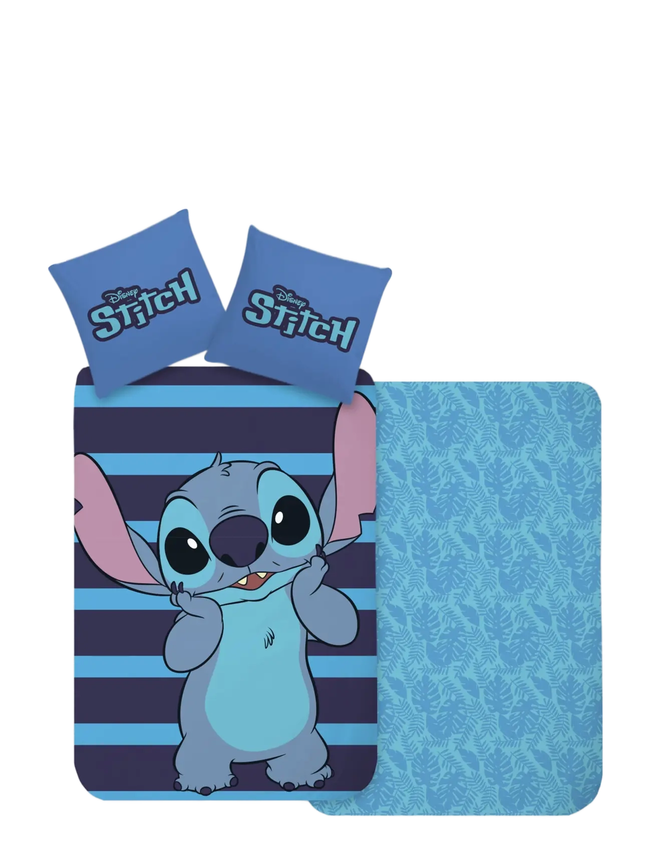 Lilo & Stitch Bed Linen 946 140X200, 60X63 Cm, 140X200.60X63 cm, Sleep Time, Blau - Sets, Kinder