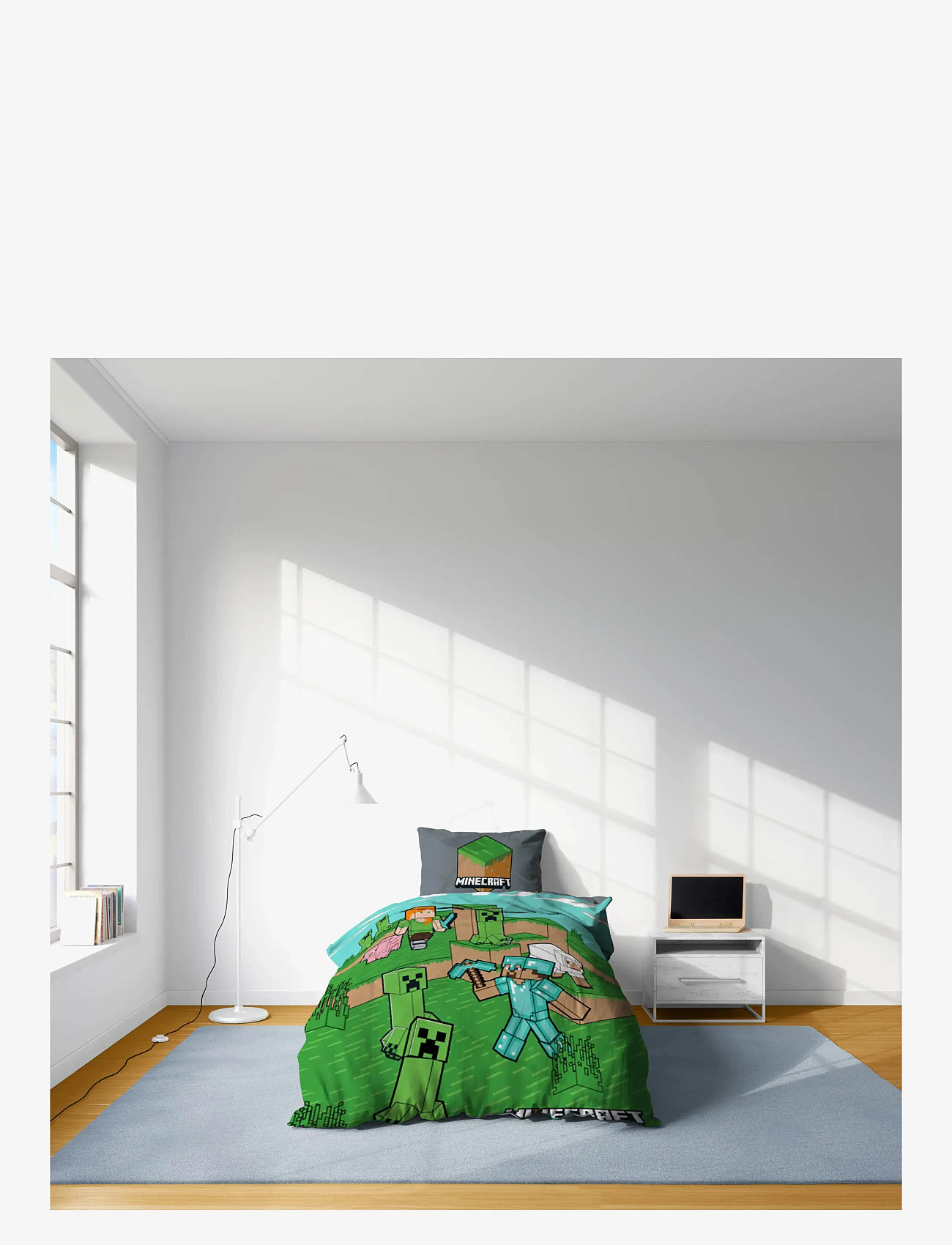 Minecraft - Bed linen Minecraft Animals & Mobs 140x200 60x63 cm - voodiriiete komplektid - multi coloured - 3