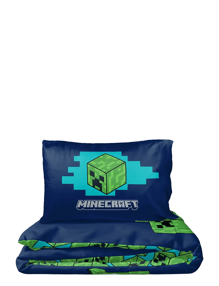 Minecraft - Bed linen Minecraft Game over Creepers 135x200 80x80 cm - voodilinad - multi coloured - 3