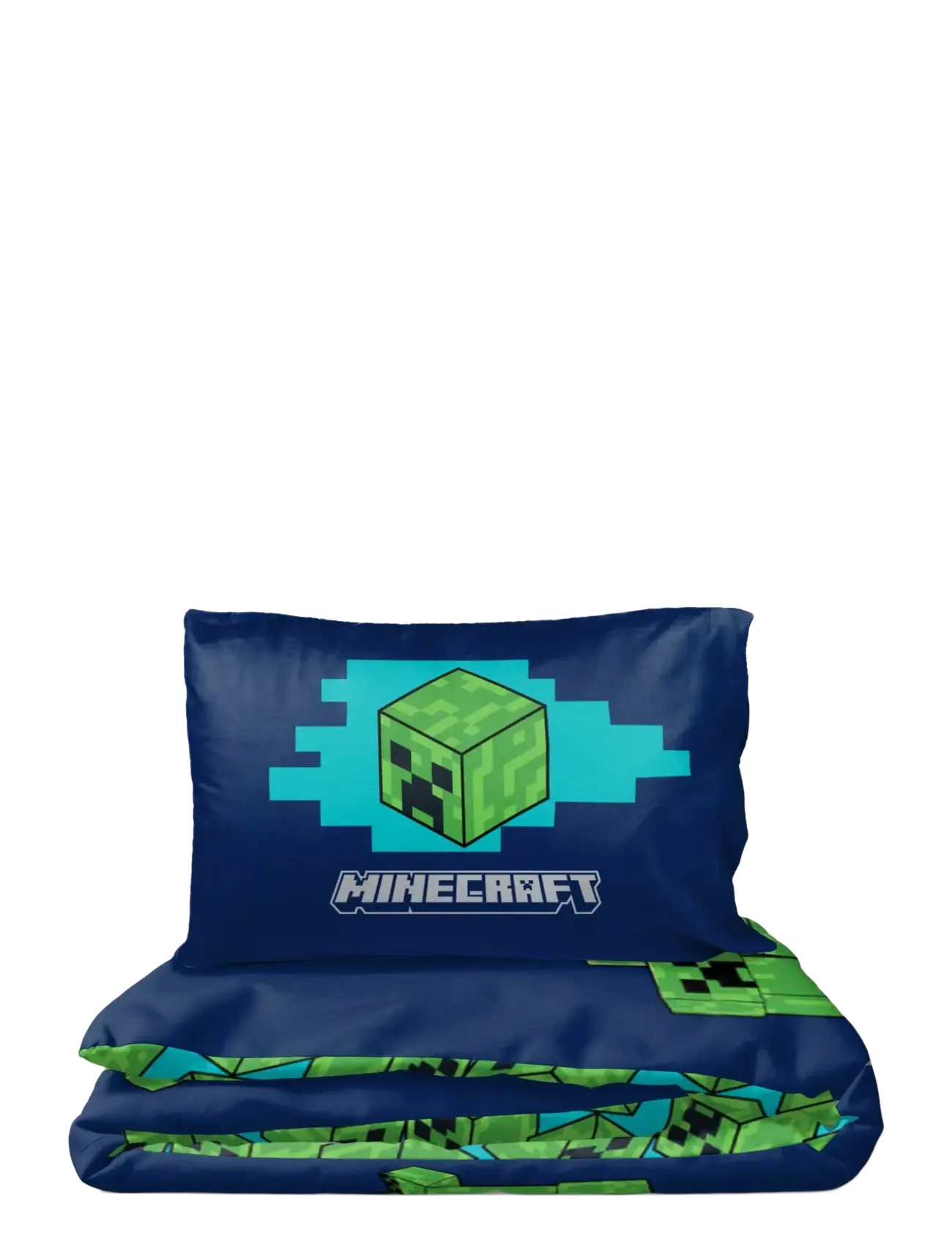 Minecraft - Bed linen Minecraft Game over Creepers 140x200 60x63 cm - lagner - multi coloured - 2