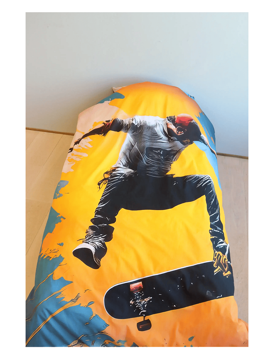 BrandMac - Bed linen NB 2441 140x200 60x63 cm - sengesæt - multi coloured - 2