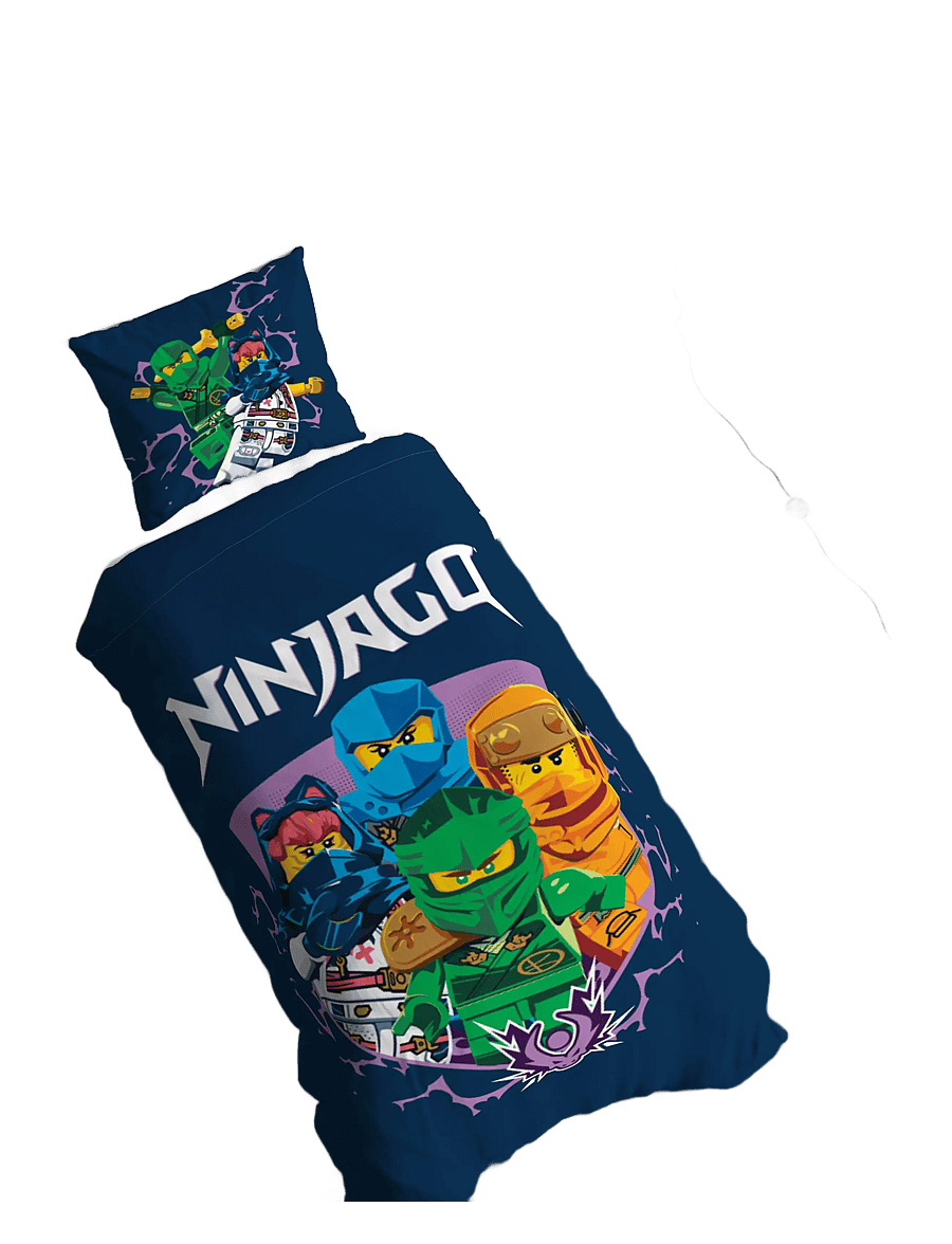 Ninjago - Bed linen Lego Ninjago Training 140x200 60x63 cm - bettwäsche-set - multi coloured - 2