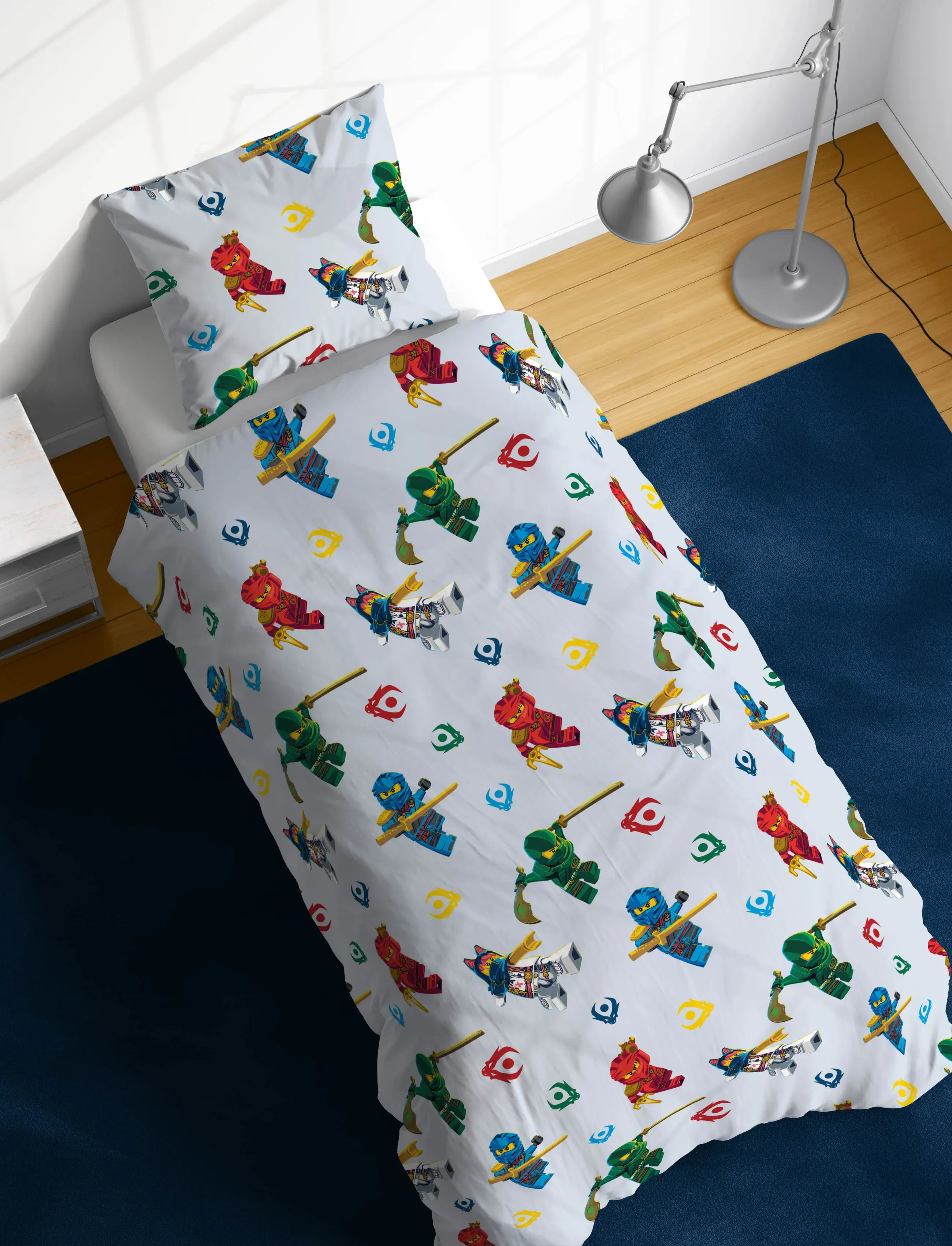 Ninjago - Bed linen Lego Ninjago Warriors 140x200 60x63 cm - bed sets - multi coloured - 2