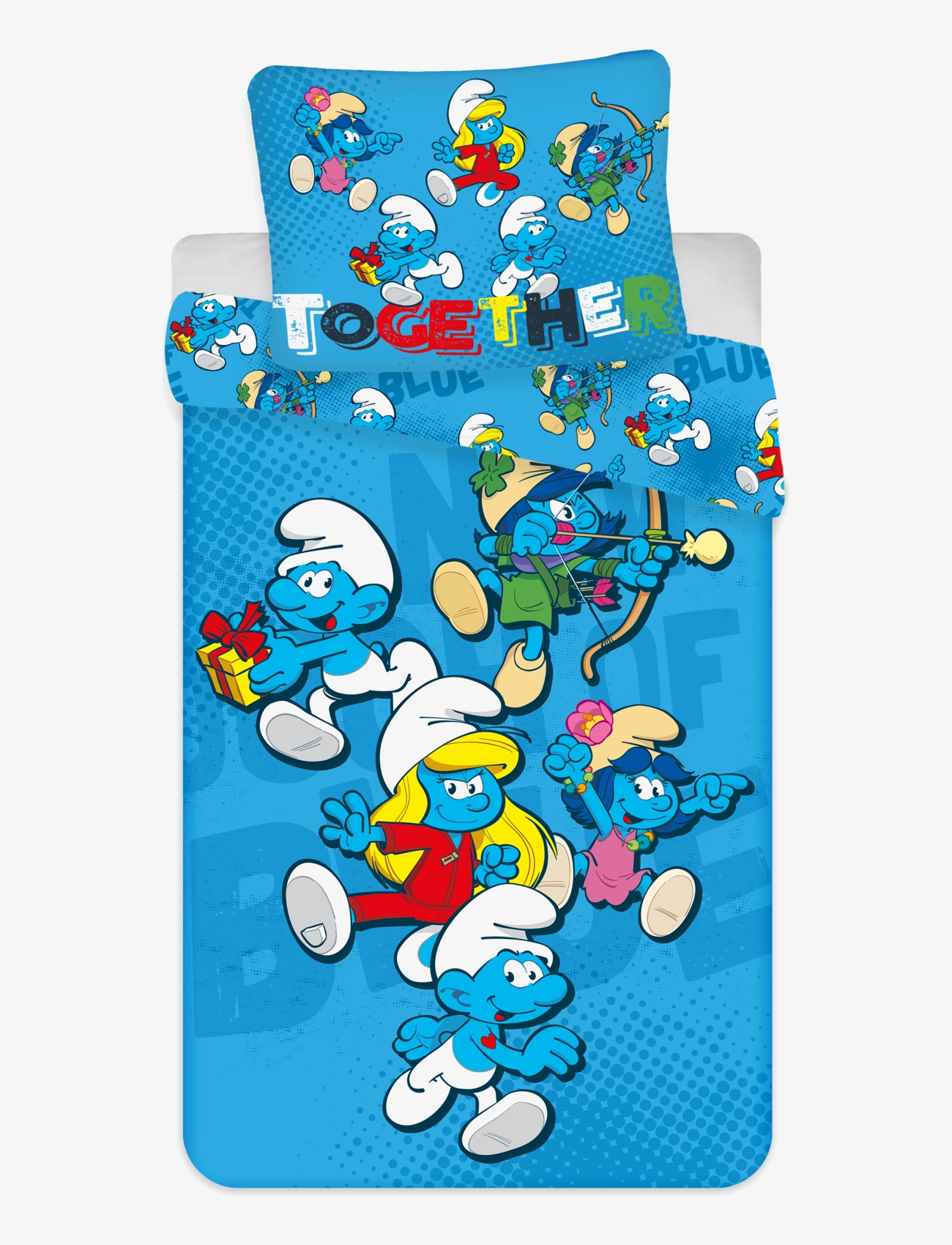 BrandMac - Bed linen The Smurfs TS 1002 - multi coloured - 0