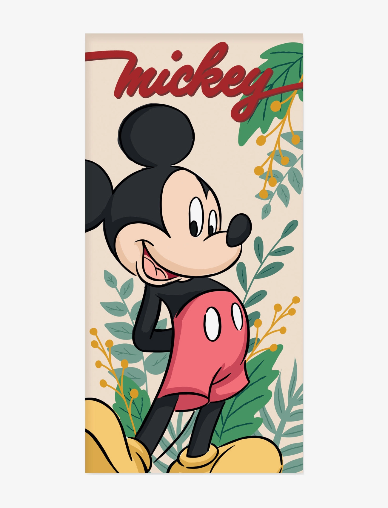 Mickey Mouse Towel 717 70X140 Cm, cm, Towels & Cloths, Mehrfarbig/gemustert - Towels, Kinder