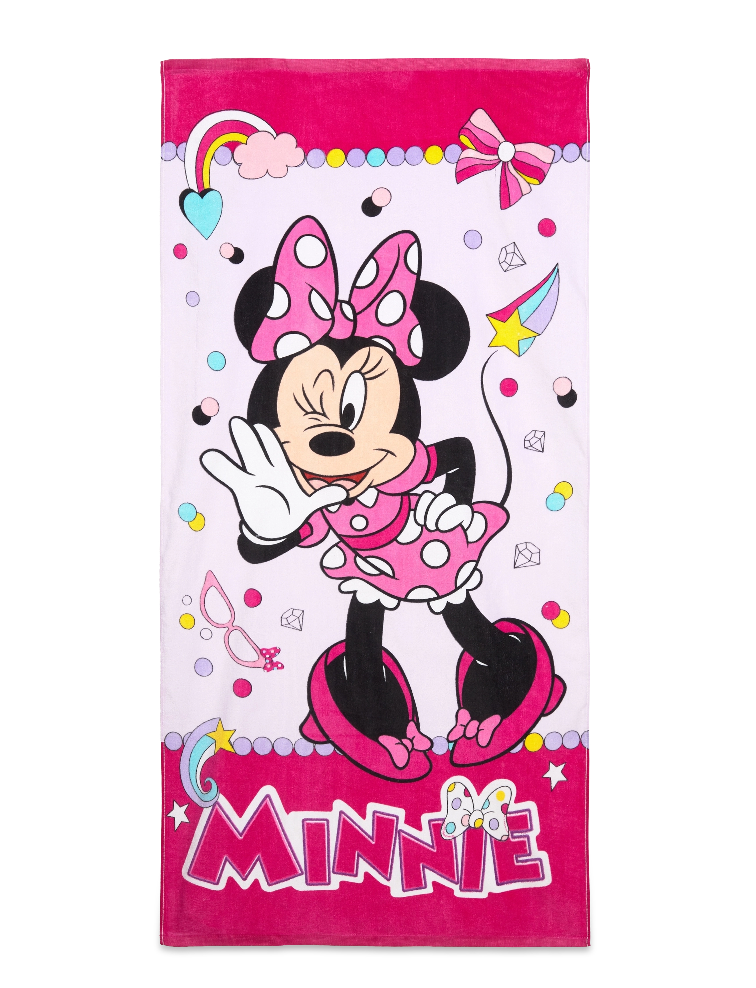 BRANDMAC Handtuch Minnie 724 - 70X140 Cm Patterned - 70X140CM - Kinder