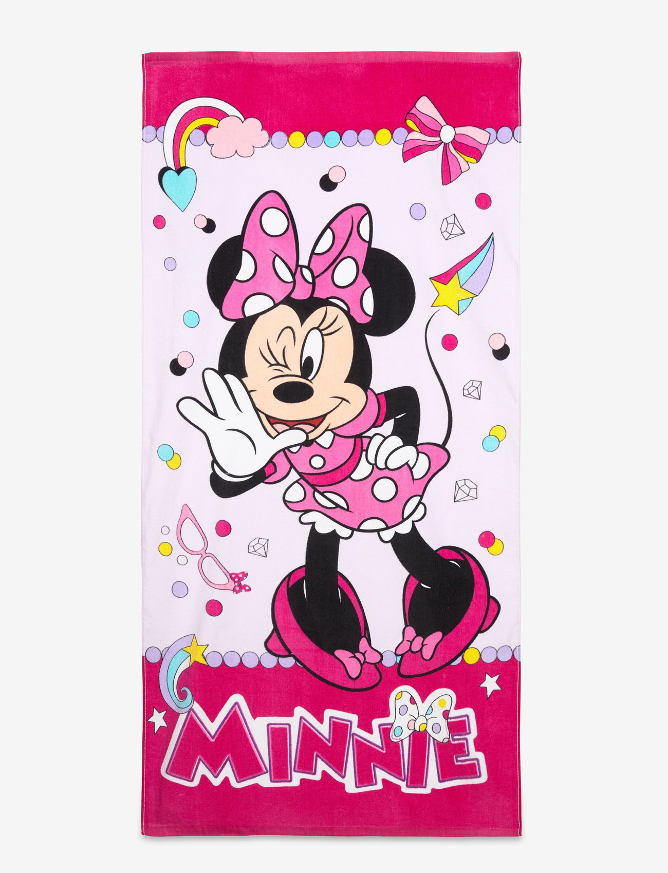 Myszka Minnie - Towel Minnie 724 - 70x140 cm - ręczniki - multi coloured - 0