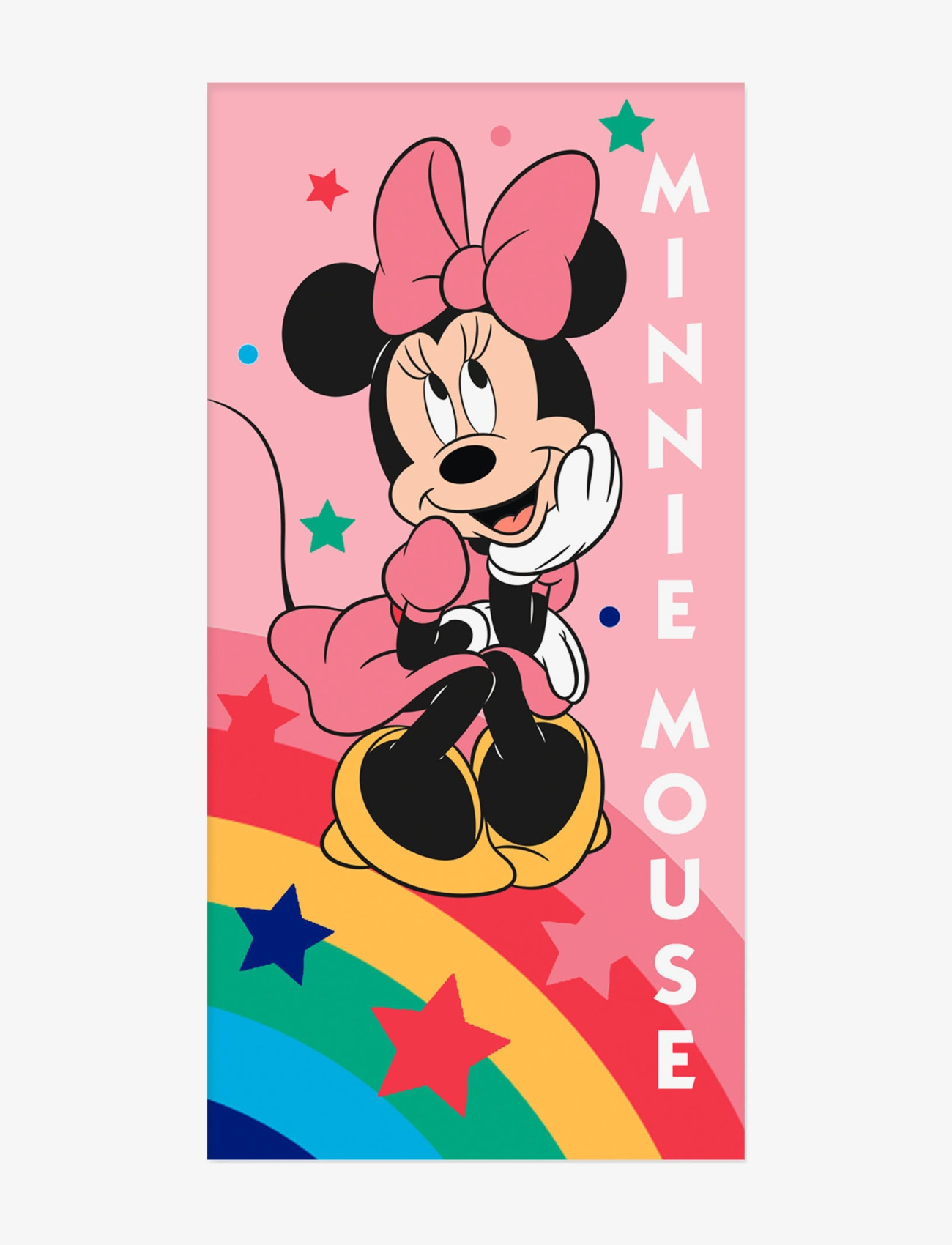 BRANDMAC Handtuch Minnie 3750 - 70X140 Cm Patterned - 70X140CM - Kinder