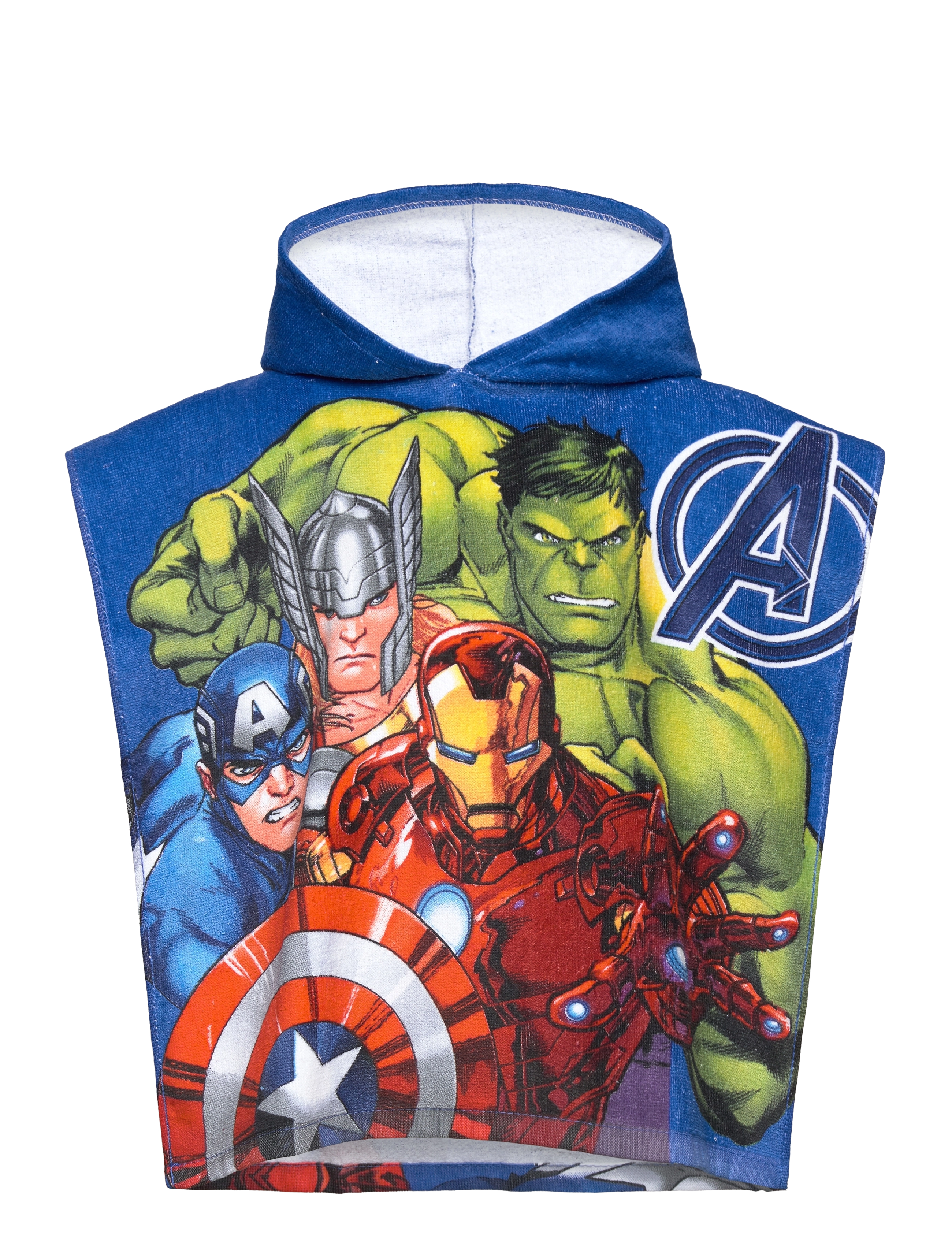 BrandMac Poncho Avengers 806 50X100 Cm, Bath Poncho, Multi/mønstret, Str: 50X100CM
