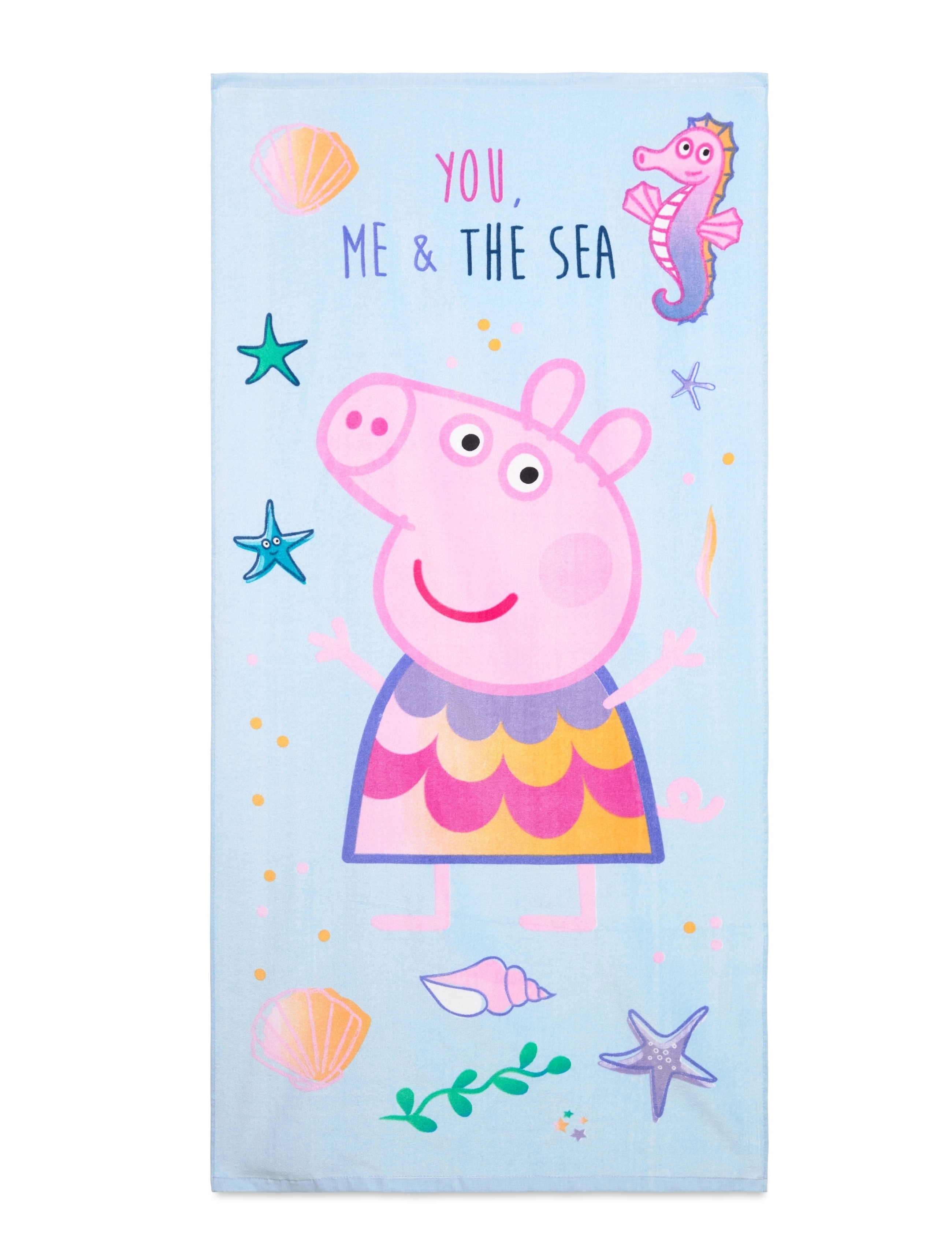 Gurli Gris Towel Peppa Pig Pep 192 - 70X140 cm, 70X140 cm, Multi/patterned, Håndklæder & Klude > Håndklæder, Børn