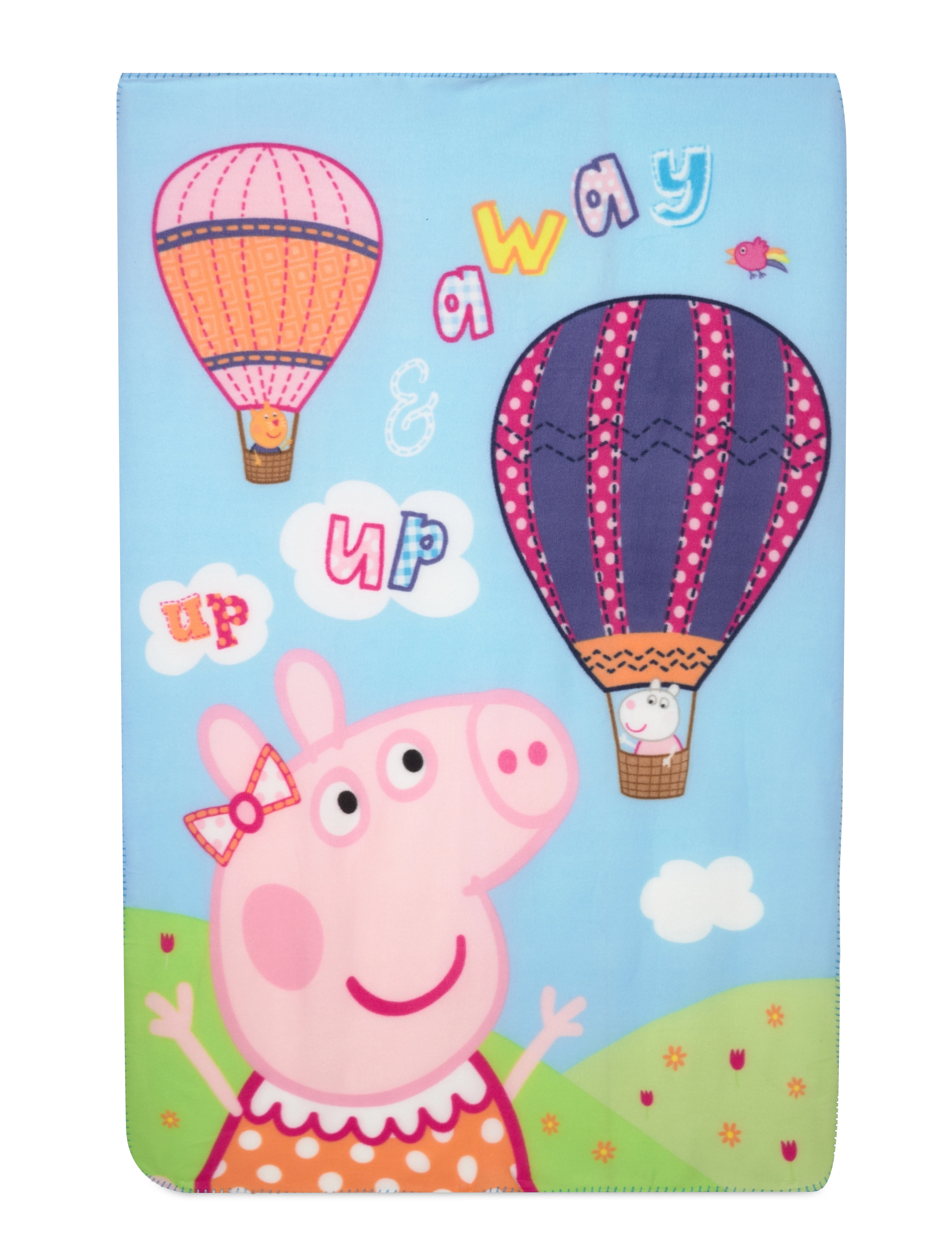 BRANDMAC Fleece Plaid Peppa Pig Pep 011 Patterned - 100X140CM - Kinder