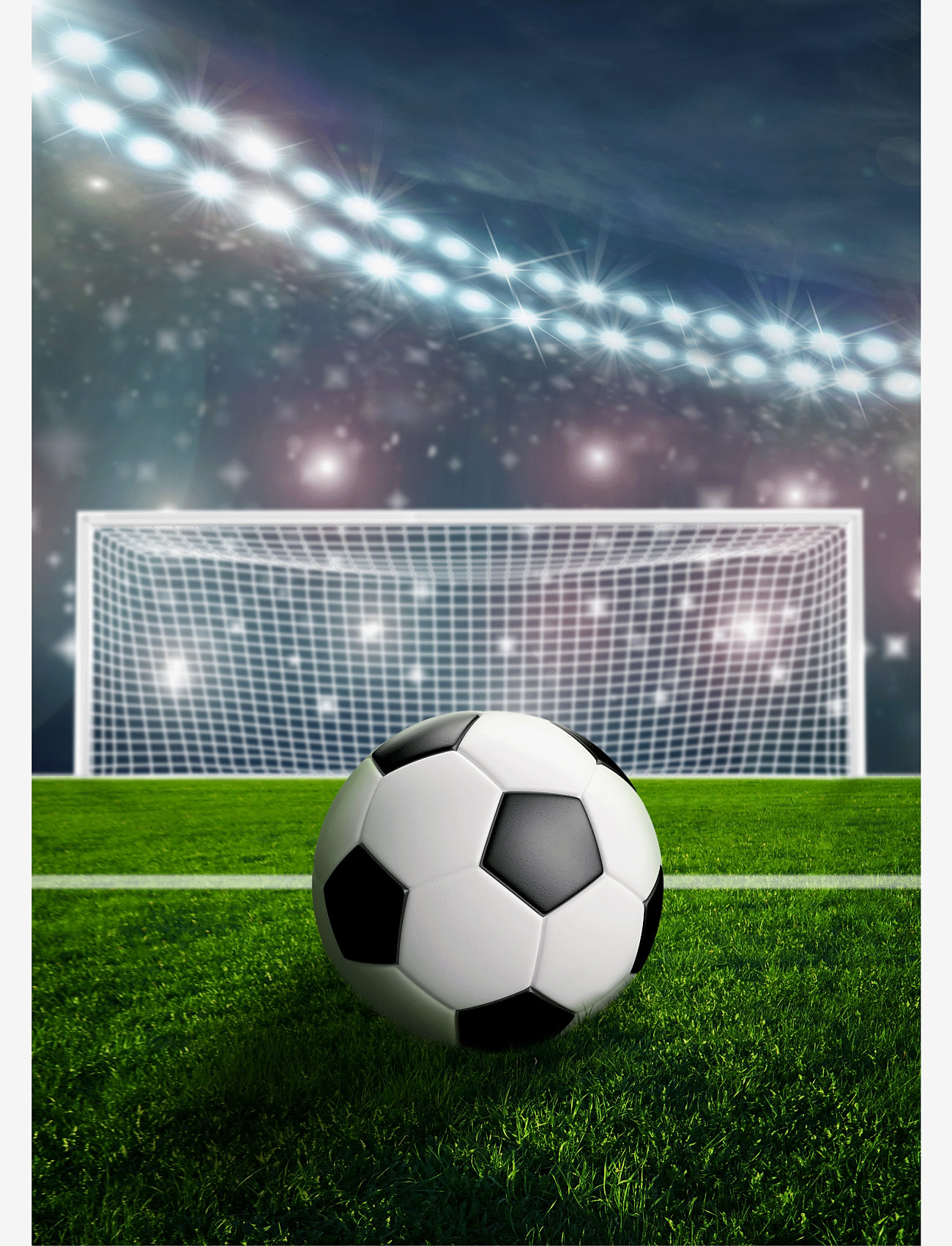 BrandMac - Fleece plaid NB 2003 Football - 100x140 cm - decken - multi coloured - 0