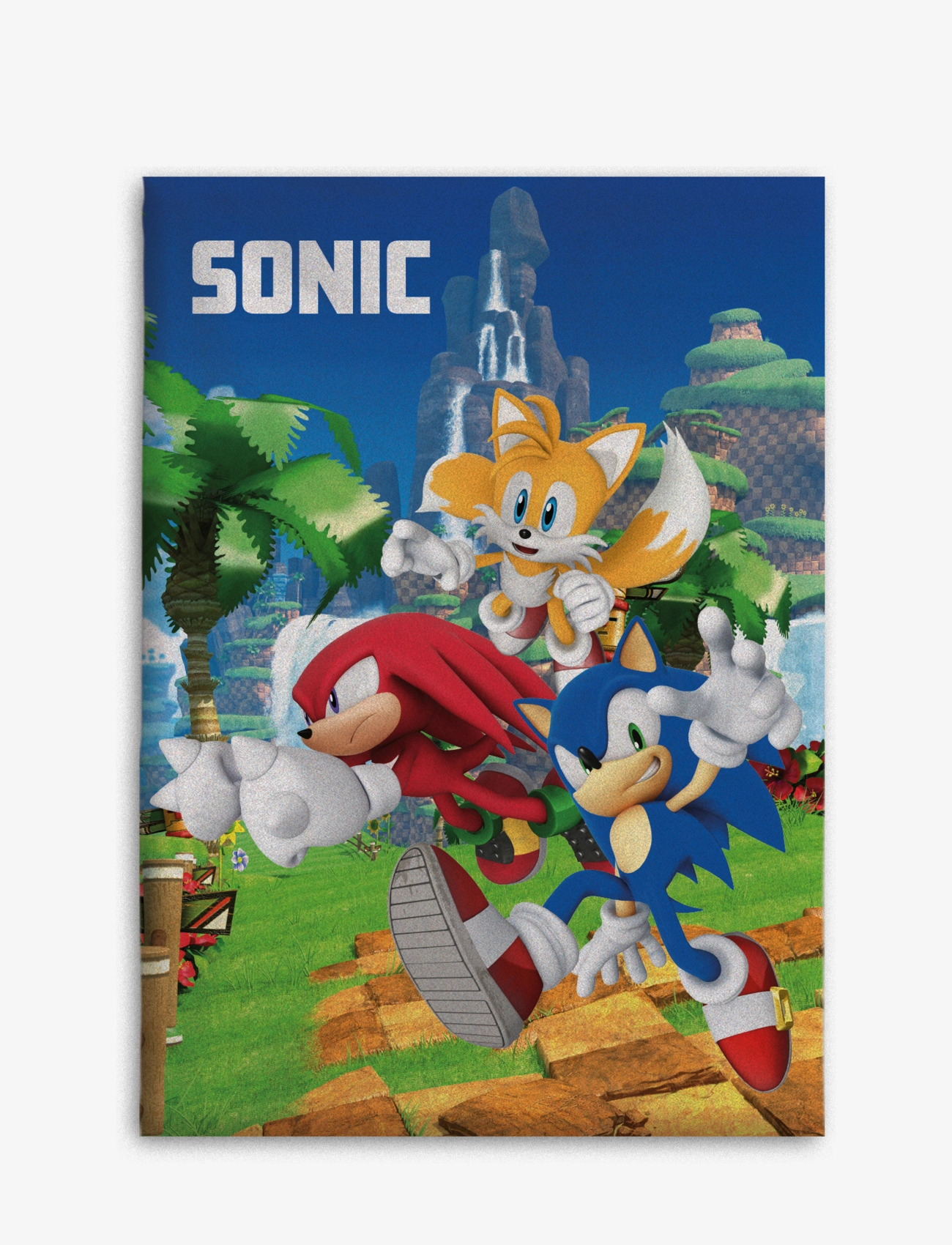 Sonic Fleece Sonic Son 023, Blankets & Quilts, Multi/mønstret, Str: 100X140CM