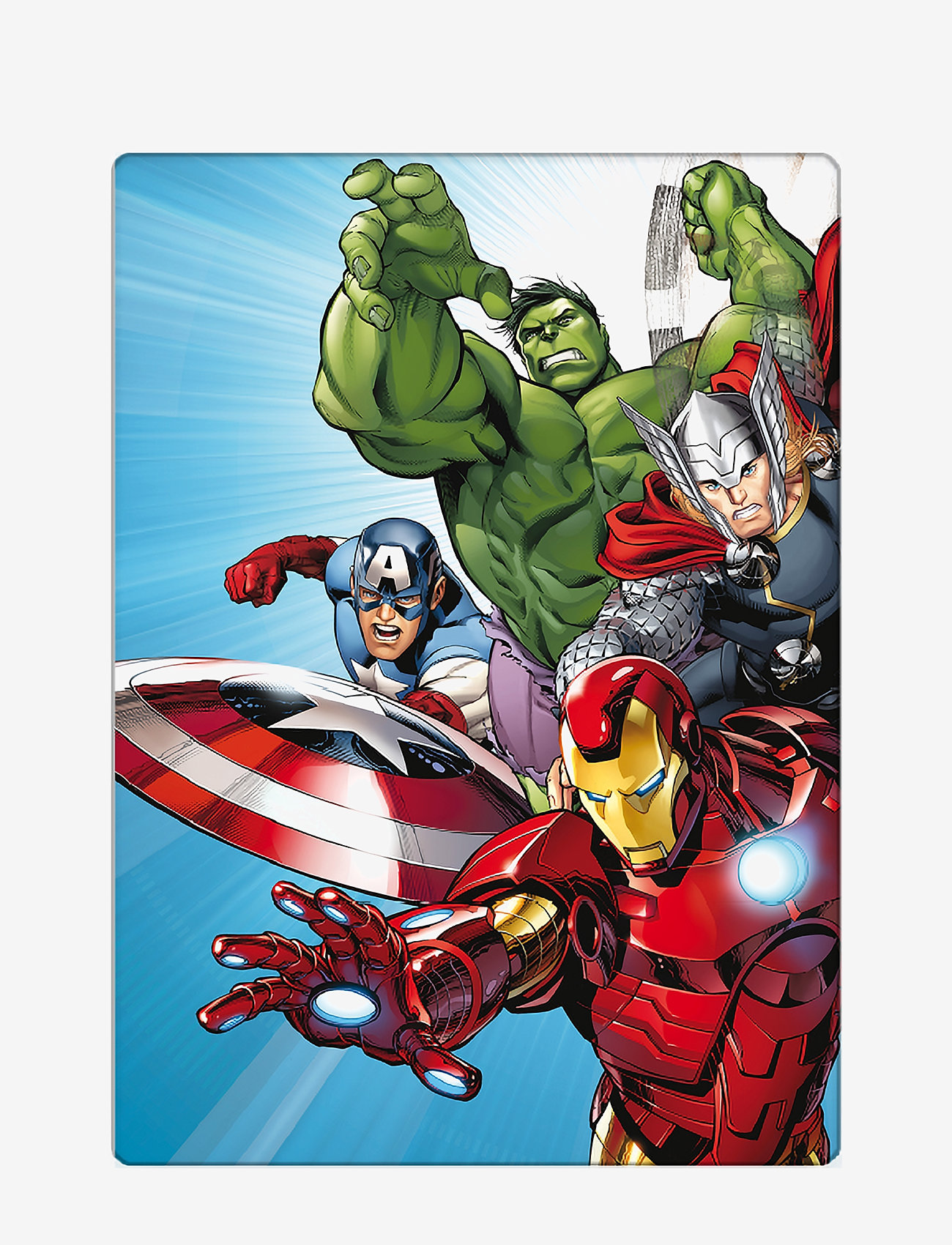 BrandMac - Fleece plaid Avengers 1014 - decken - multi coloured - 0