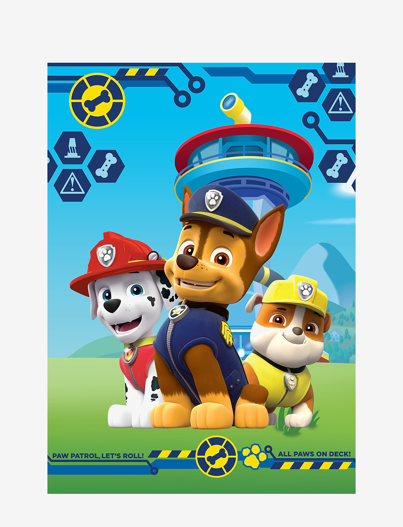 BrandMac - Fleece Paw Patrol - PP 1053 - 100x140 cm - multi coloured - 0