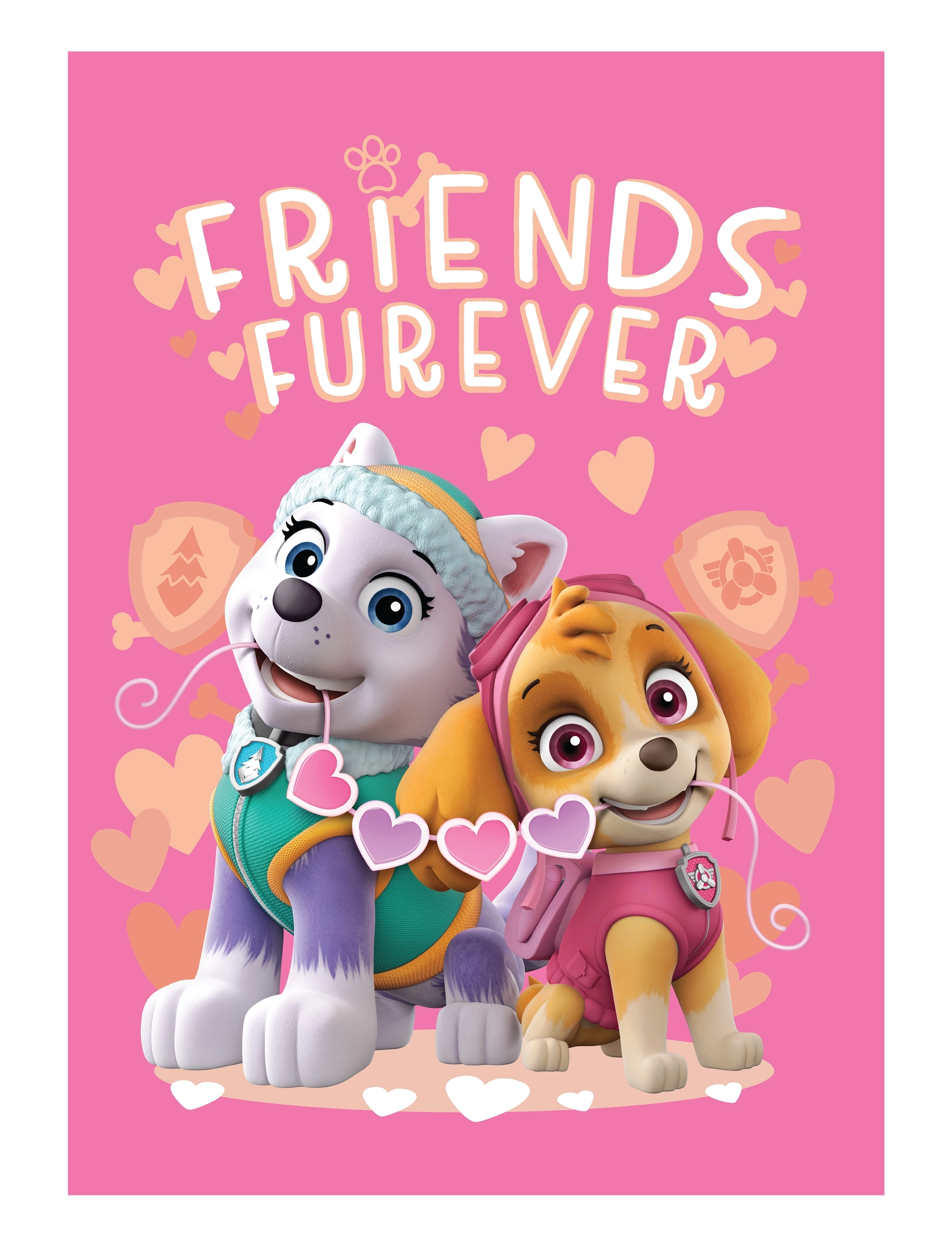 BRANDMAC Fleece Paw Patrol - Pp 1056 - 100X140 Cm Patterned - 100X140CM - Kinder
