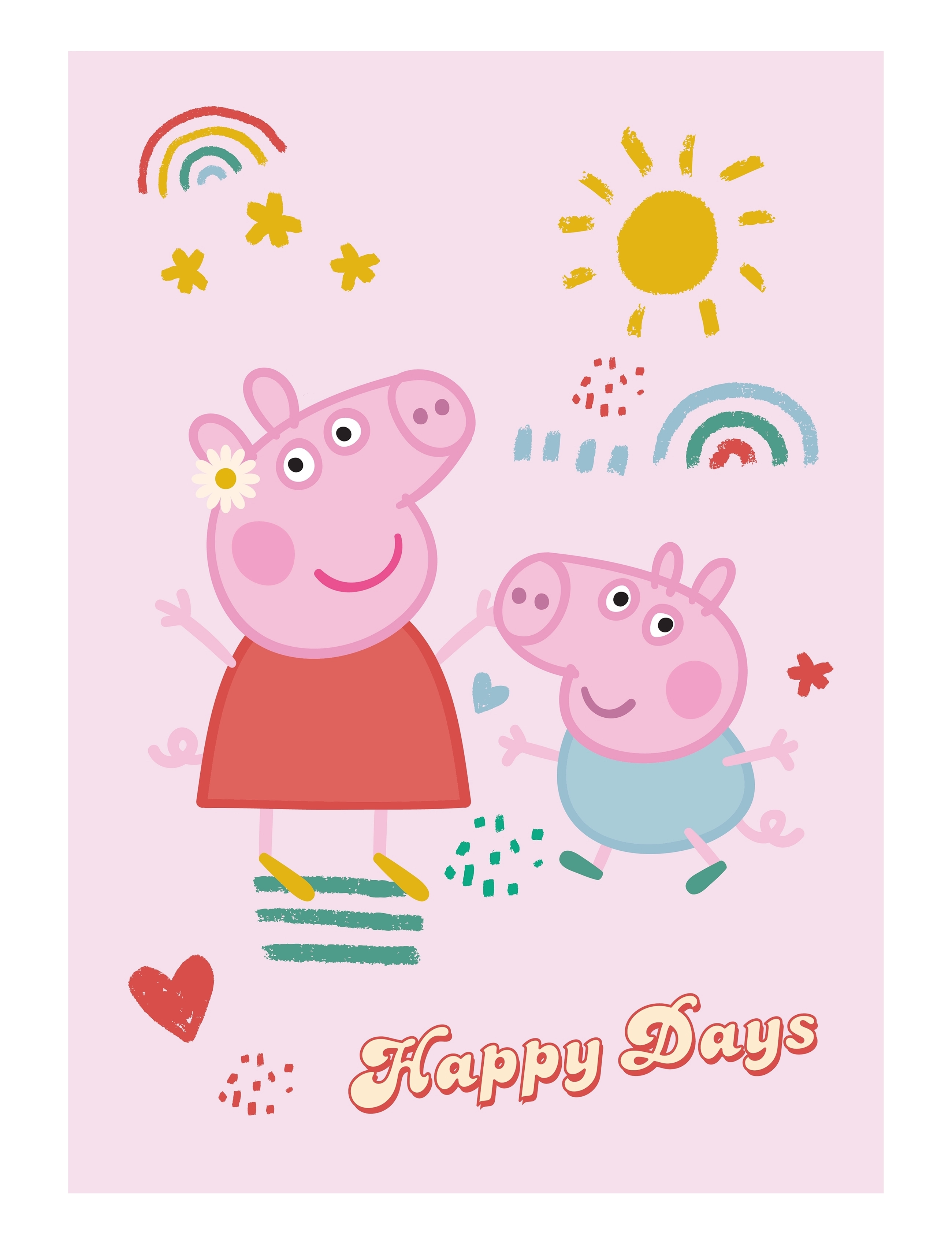 BRANDMAC Fleece Peppa Pig - Pep 1014 C - 100X140 Cm Patterned - 100X140CM - Kinder