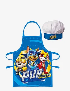 Kids apron + hat - PP 1064 blue Power, BrandMac