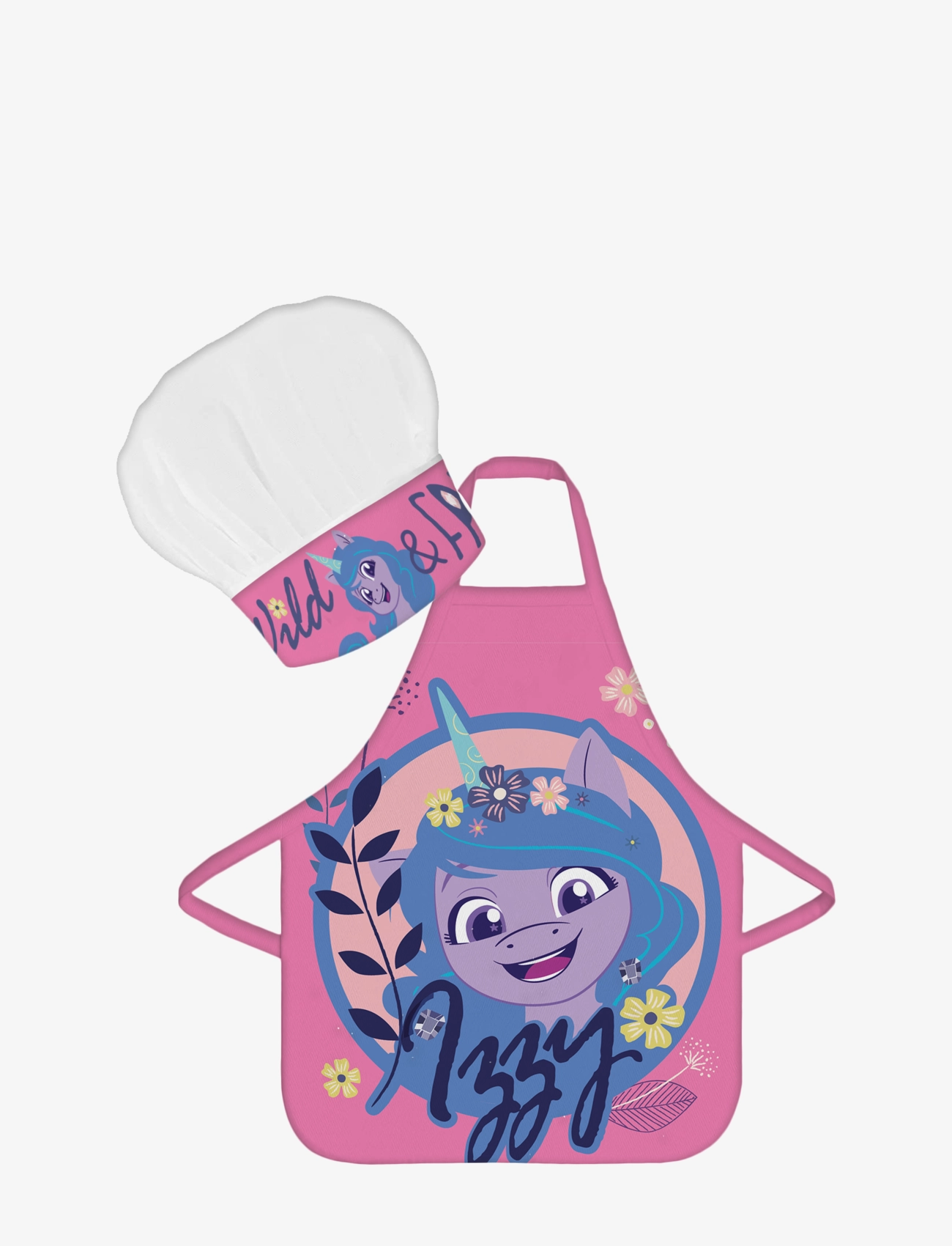 My Little Pony Kids Apron + Hat Mlp 1010 Iggy, One Size, Baking & Cooking, Mehrfarbig/gemustert - Aprons, Kinder
