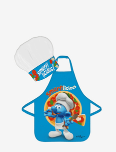 Kids apron + hat - The Smurfs - TS 1003 Blue, BrandMac