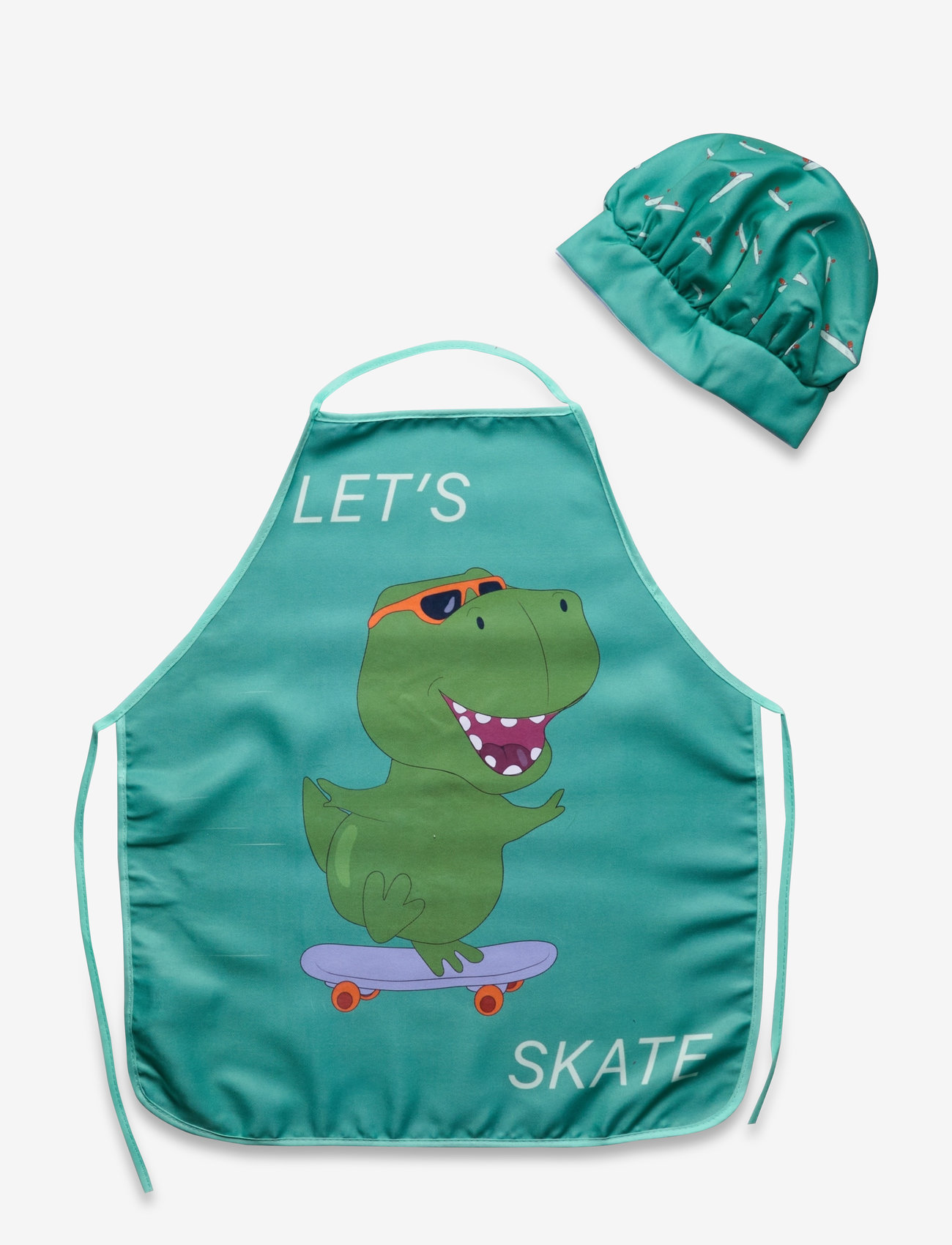 BrandMac - Kids apron + hat - NB 2016 Dino Skate - förkläden - multi coloured - 0