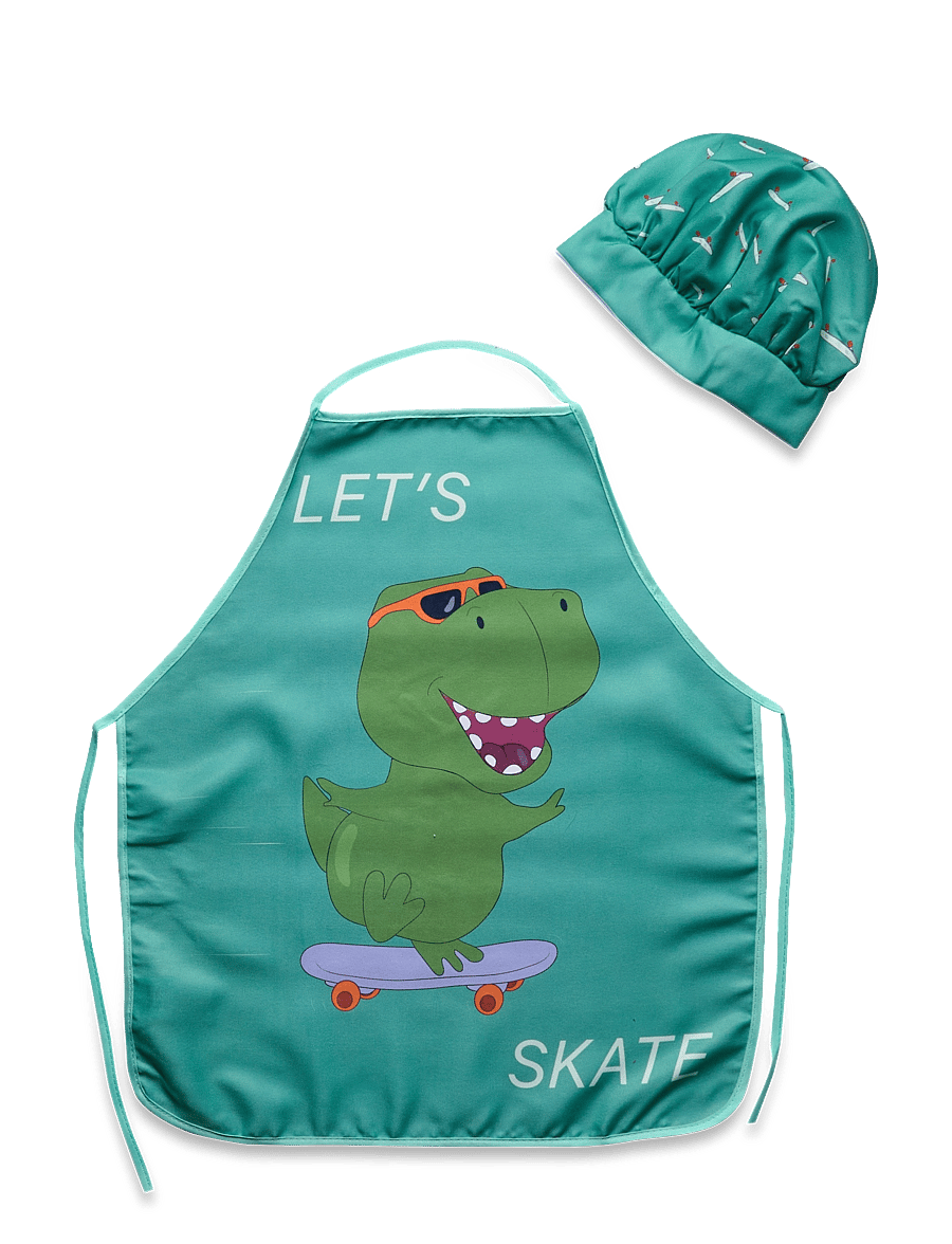 BrandMac - Kids apron + hat - NB 2016 Dino Skate - schürzen - multi coloured - 0