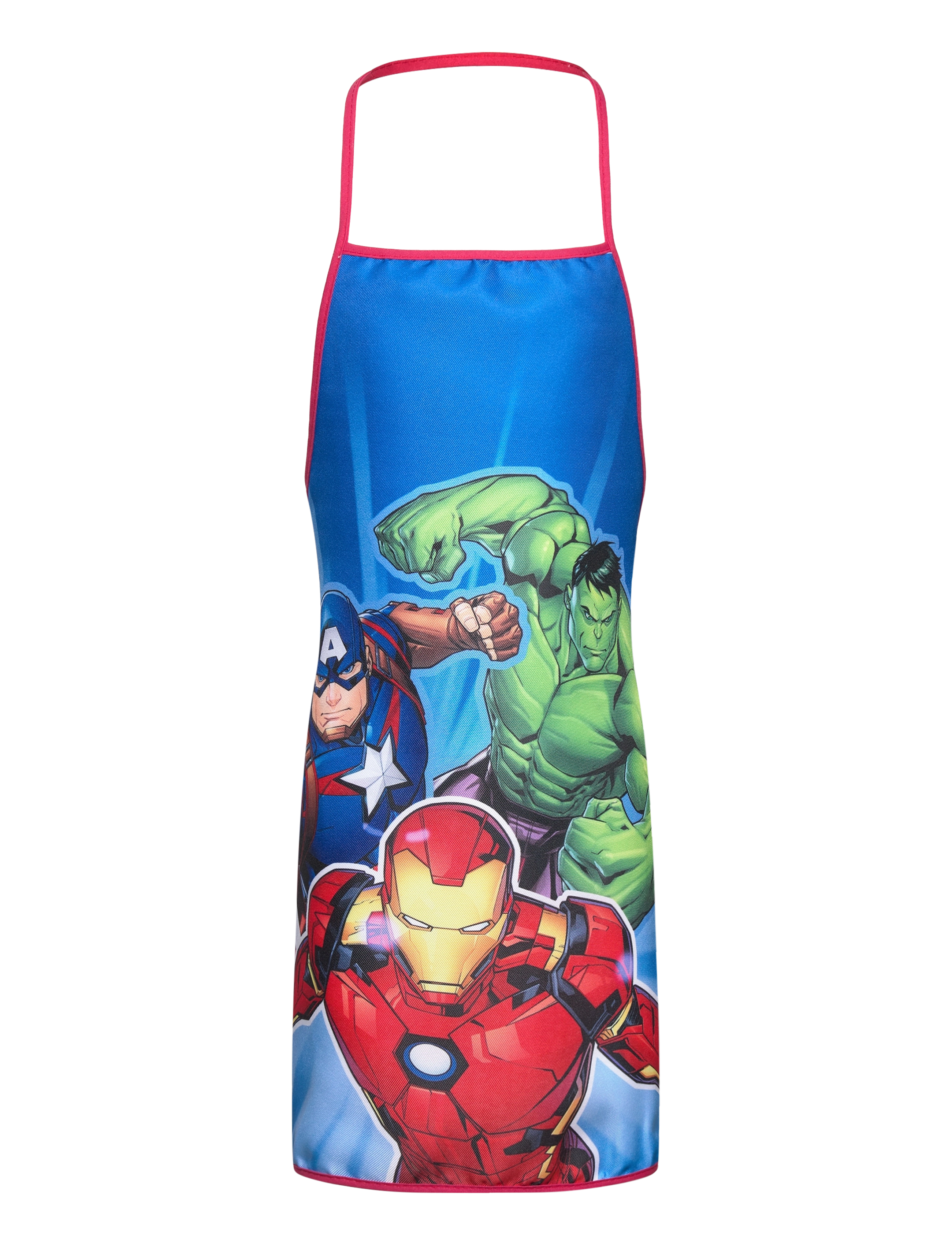 BrandMac Kids Apron + Hat Avengers 002, One Size, Baking & Cooking, Mehrfarbig/gemustert - Aprons, Kinder