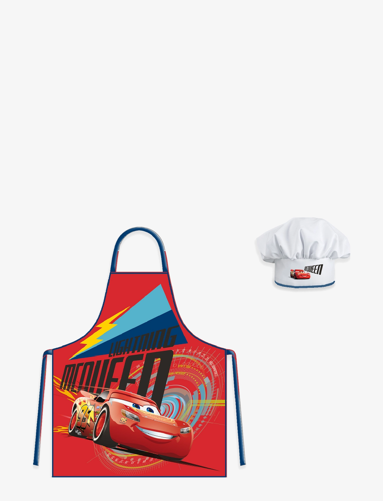 Biler Kids Apron + Hat Cars 002, One Size, Baking & Cooking, Mehrfarbig/gemustert - Aprons, Kinder