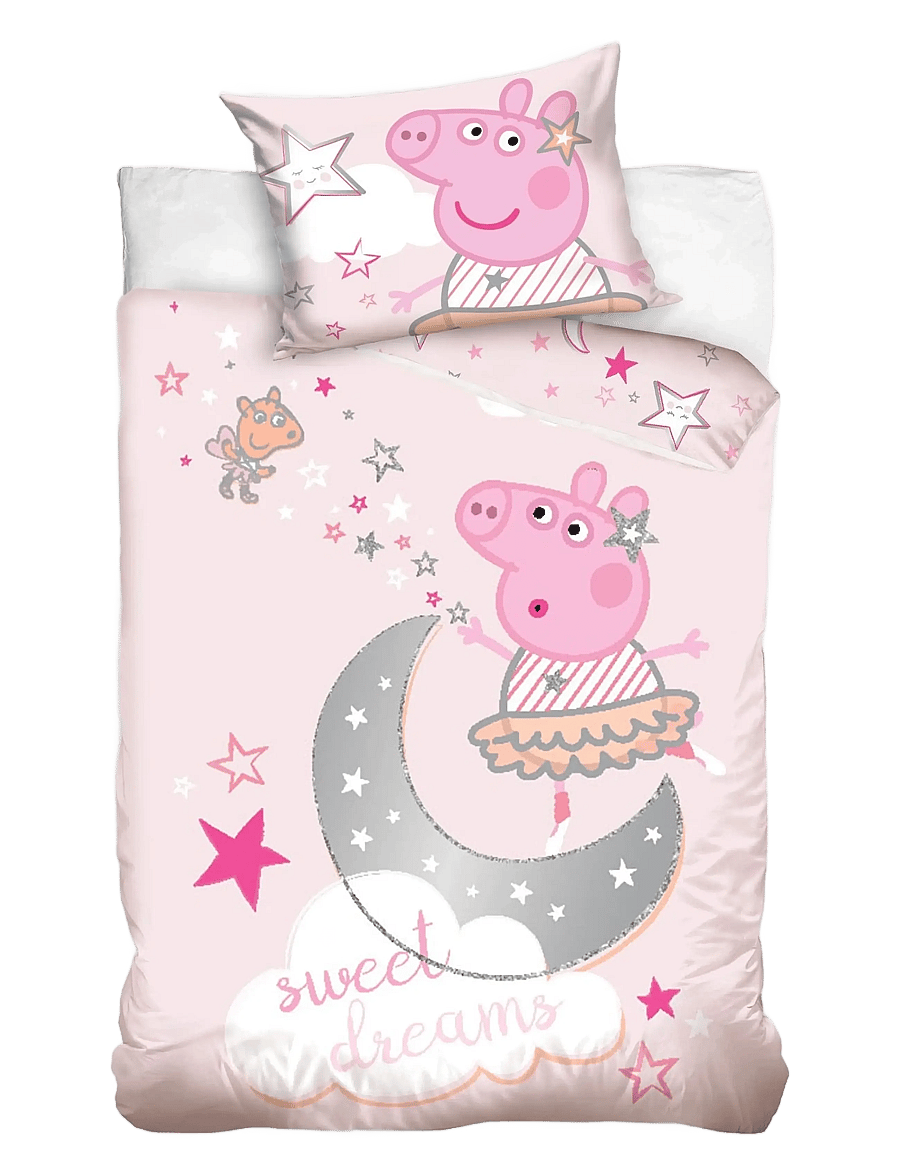 Põrsas Peppa - Peppa 221066 - voodipesukomplektid - multi coloured - 0