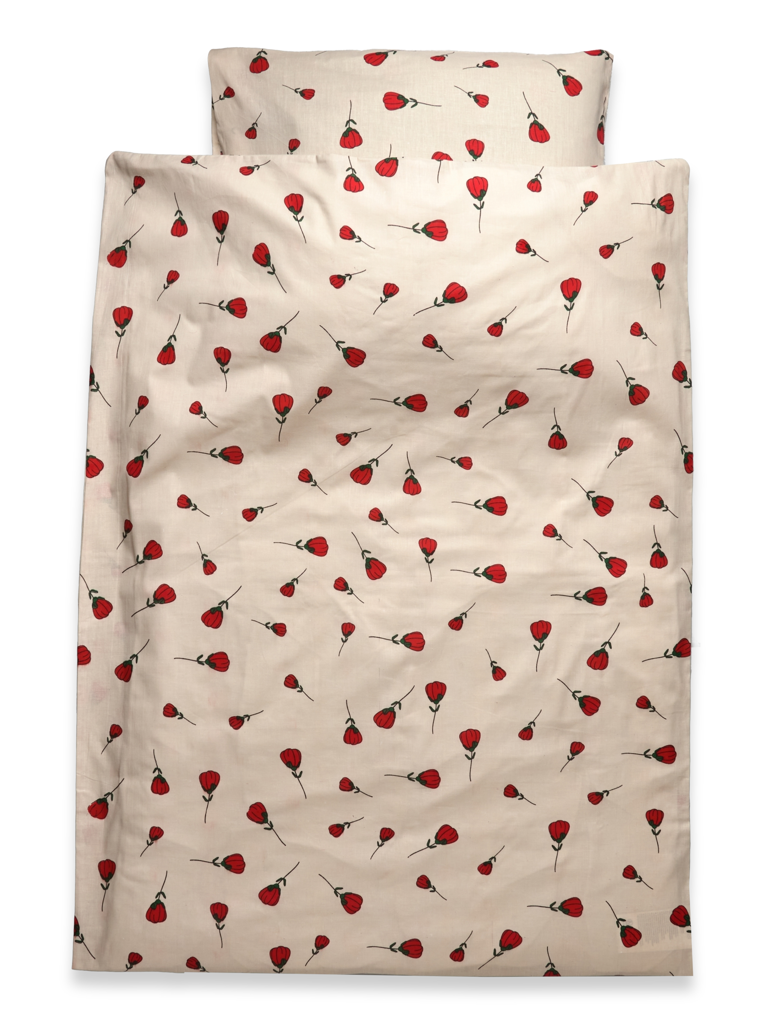 BRANDMAC Bed Linen "By Mats" Mixed Roses 70X100, 40X45 Cm Patterned - 70X100+40X45CM - Kinder