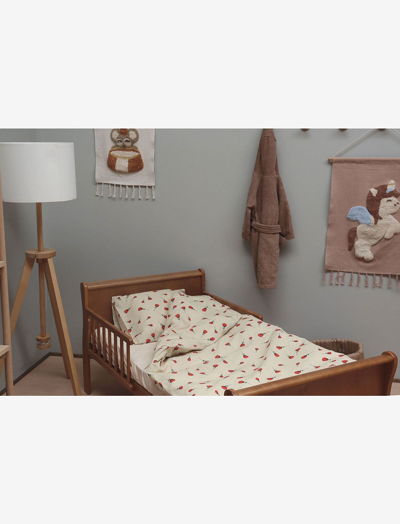 BrandMac - Bed linen "by mats" Mixed Roses 100x140, 40x45 cm - sengesæt - multi coloured - 2
