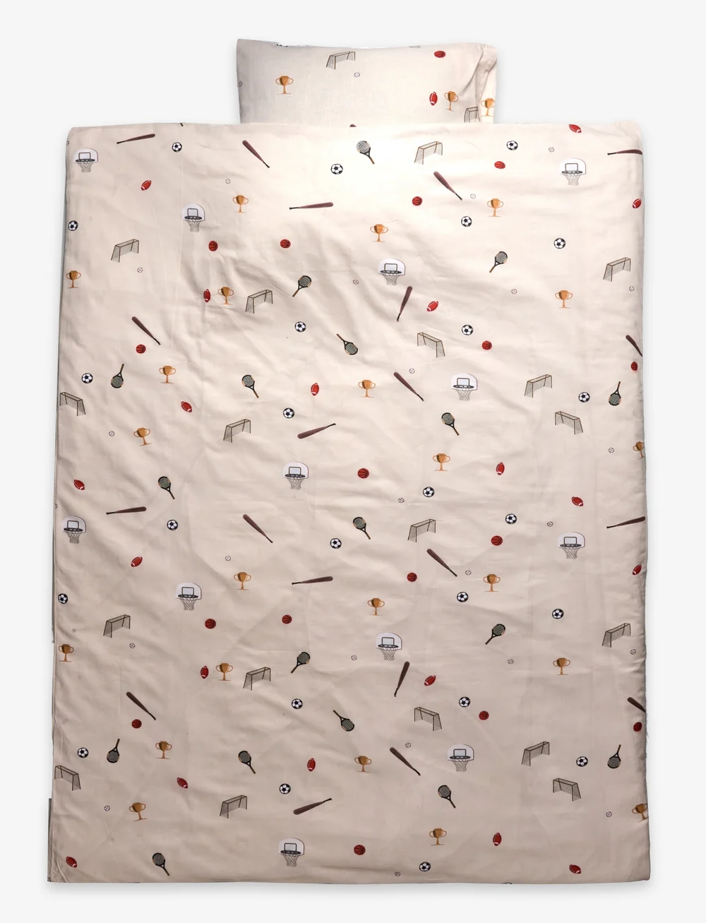 BrandMac - Bed linen "by mats" Fun Sports 100x140, 40x45 cm - sengesæt - multi coloured - 0