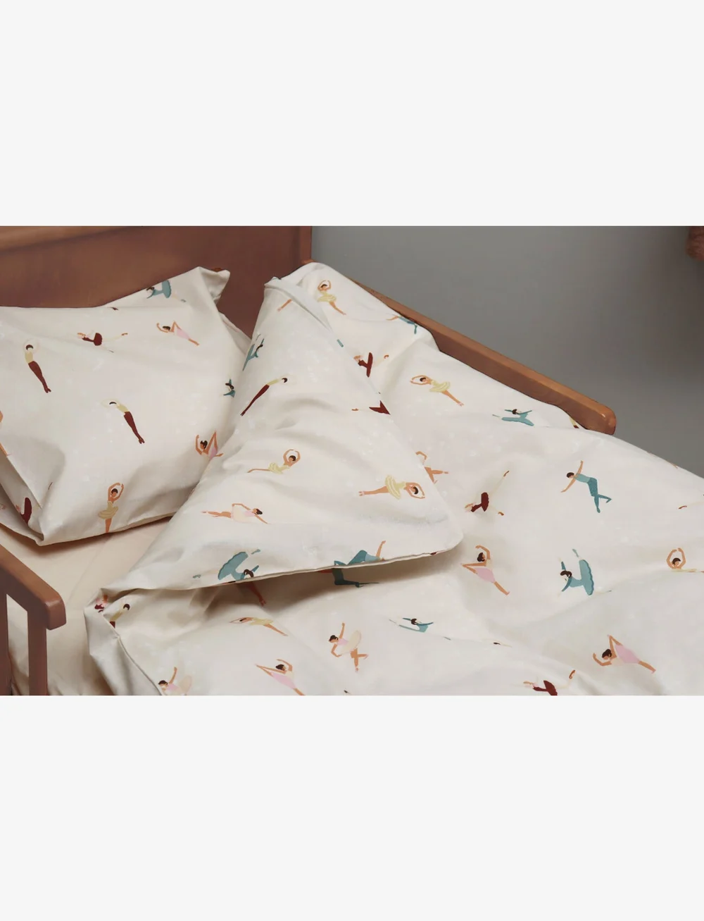 BrandMac - Bed linen "by mats" Dancing Ballet 100x140, 40x45 cm - bettwäsche-set - multi coloured - 2