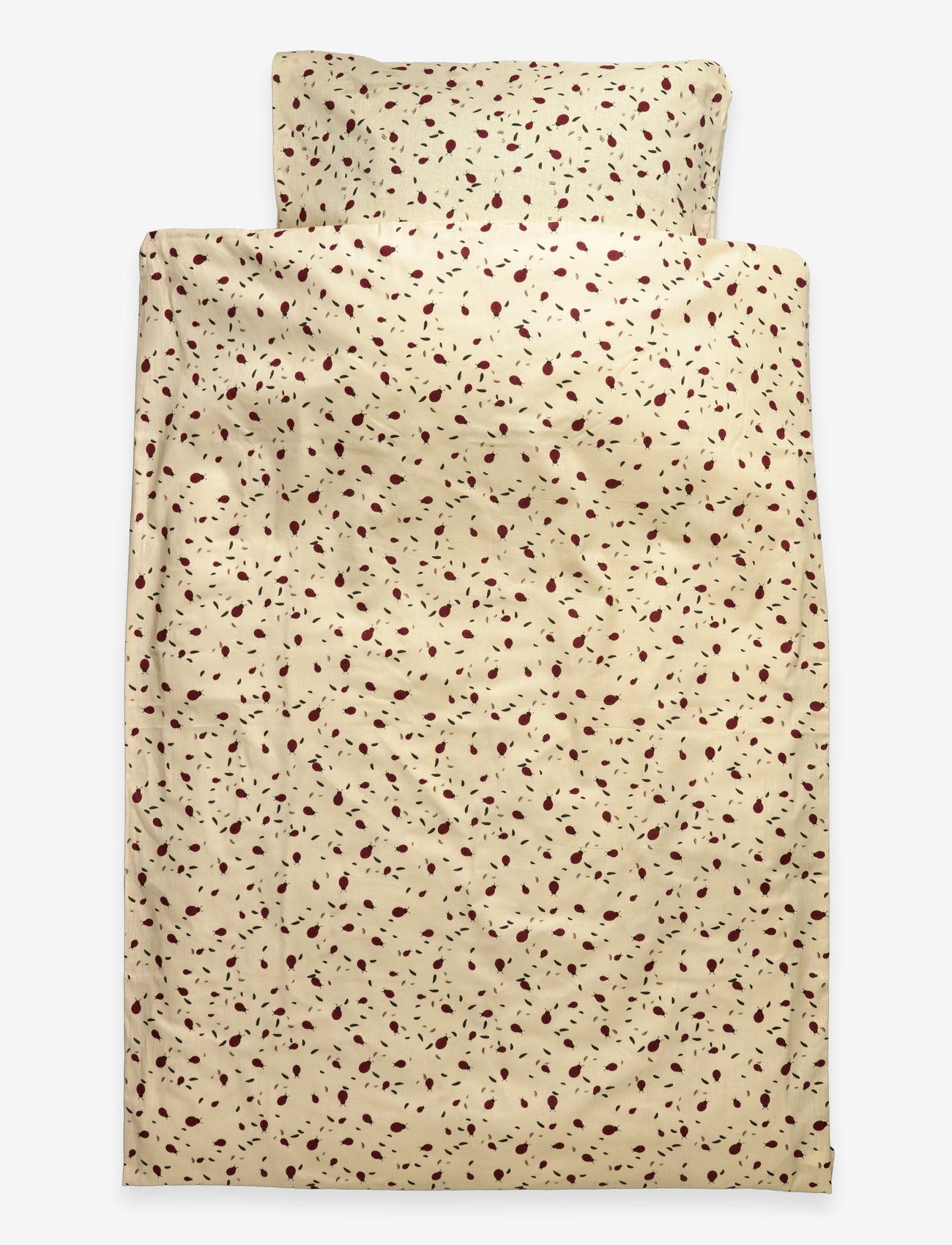 BrandMac - Bed linen "by mats" Ladybug Leaf 70x100, 40x45 cm - multi coloured - 0