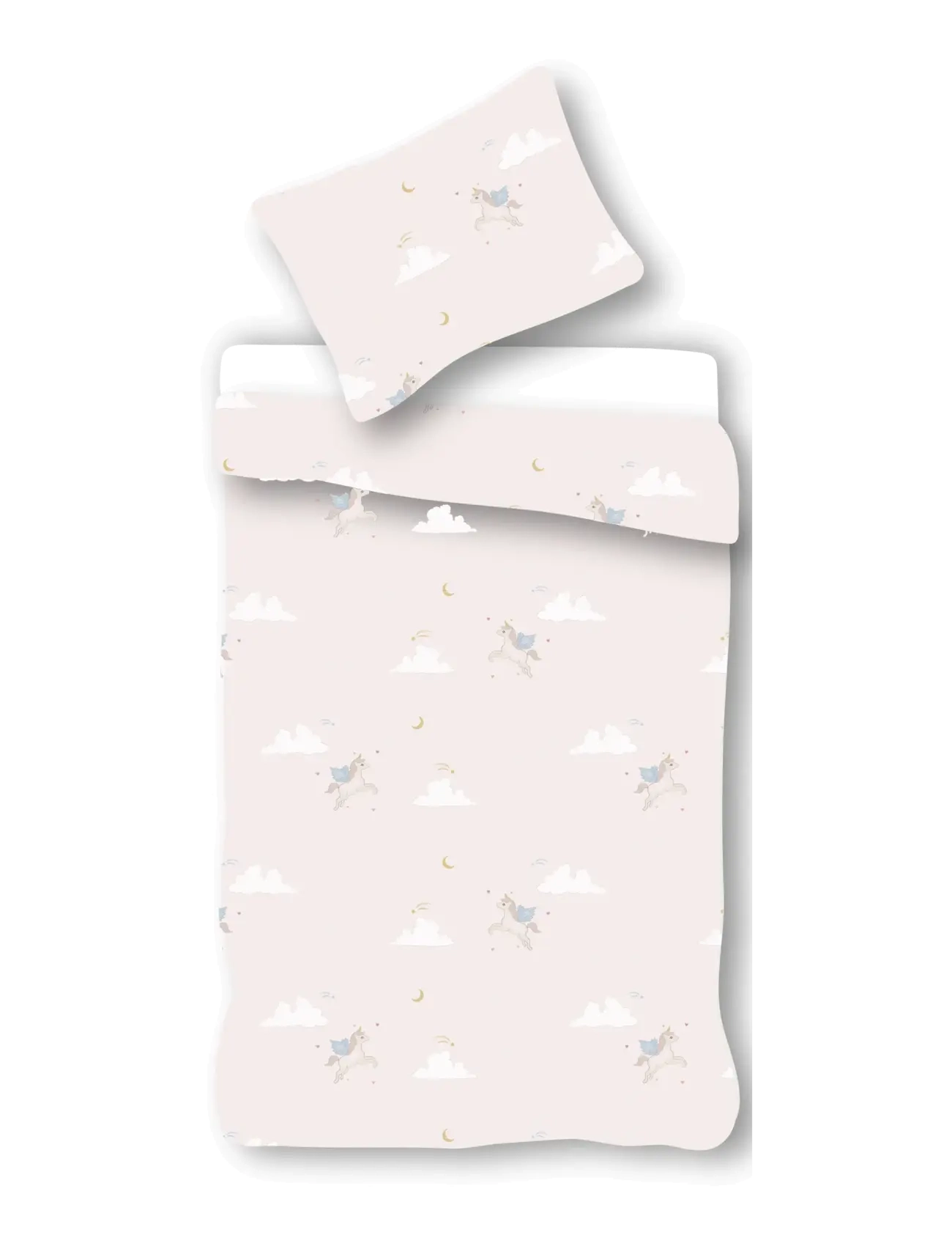 Einhorn Bed Linen "By Mats" Unicorn Dream 100X140, 40X45 cm, 100X140;40X45 cm, Pink, Søvntid > Sengesæt, Børn